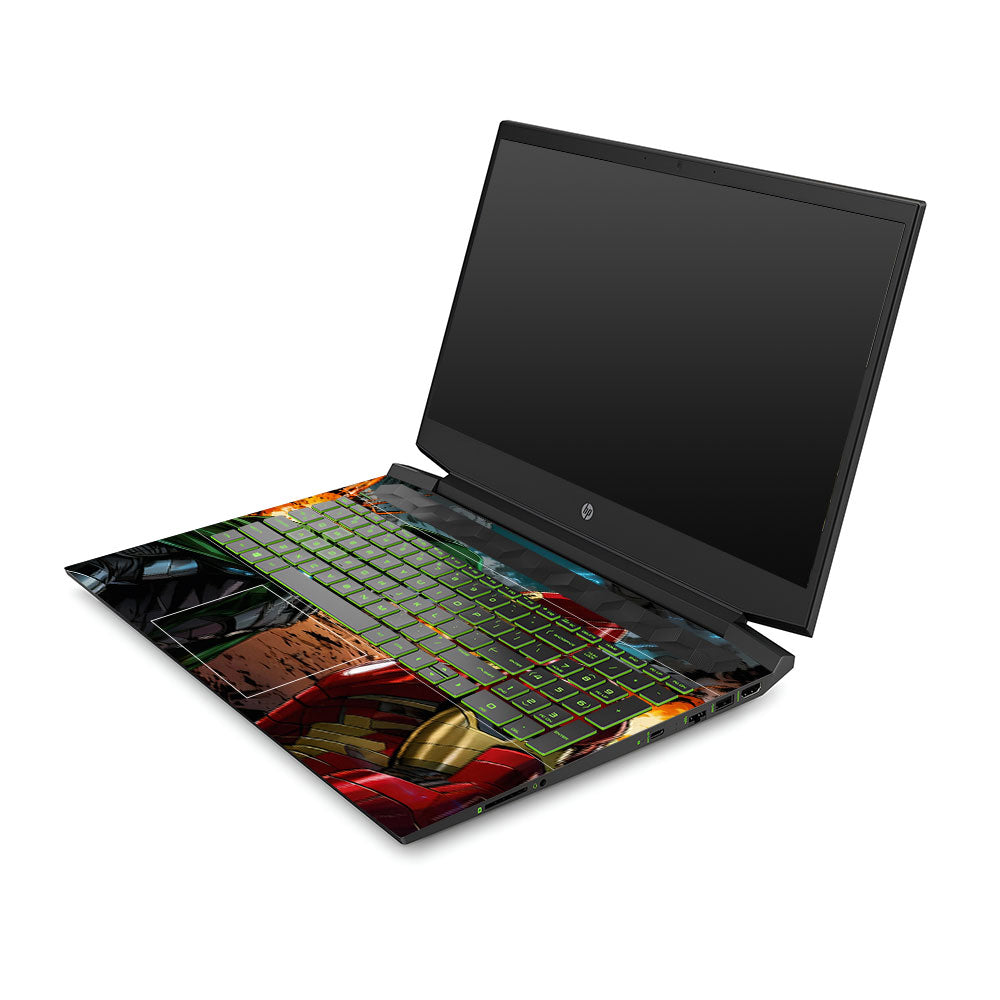 Iron Man vs Doom HP Pavilion Gaming 15 EC Series 3D Laptop Skin