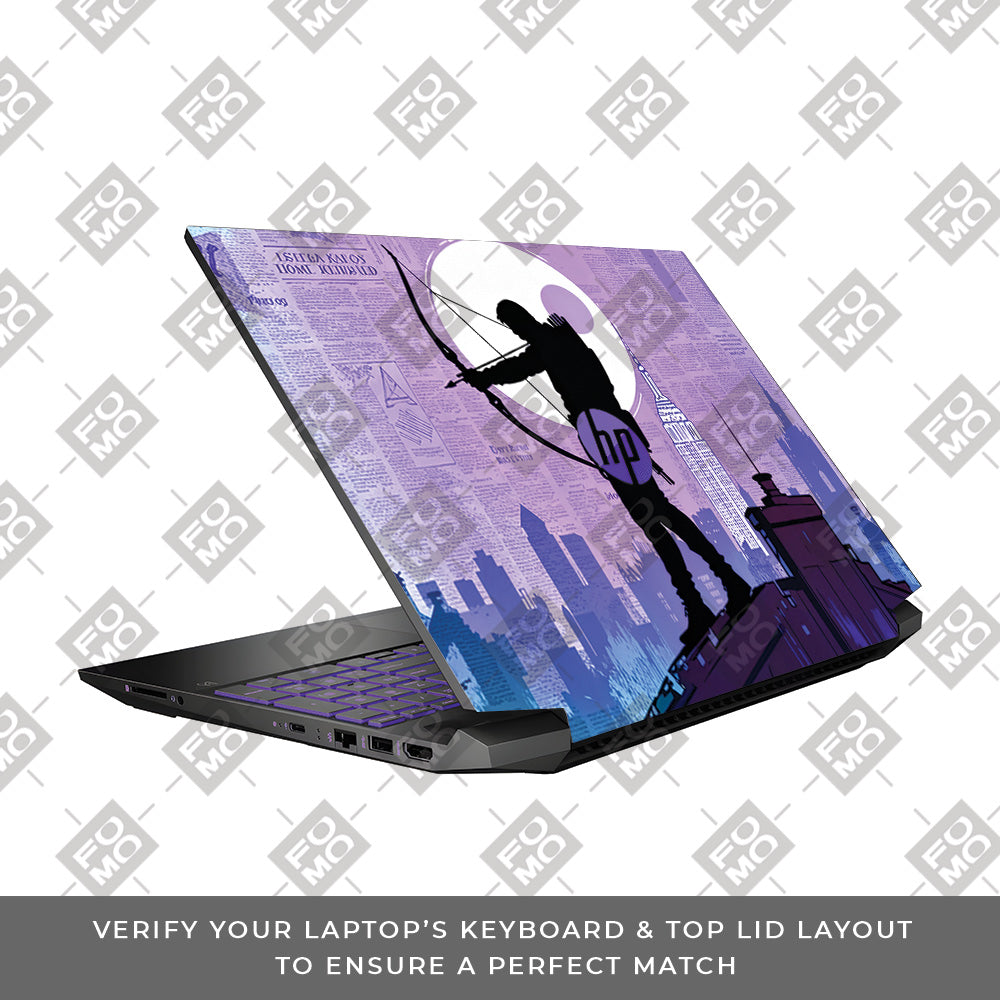 Hawkeye Focus HP Pavilion Gaming 15 EC Series Laptop Skin