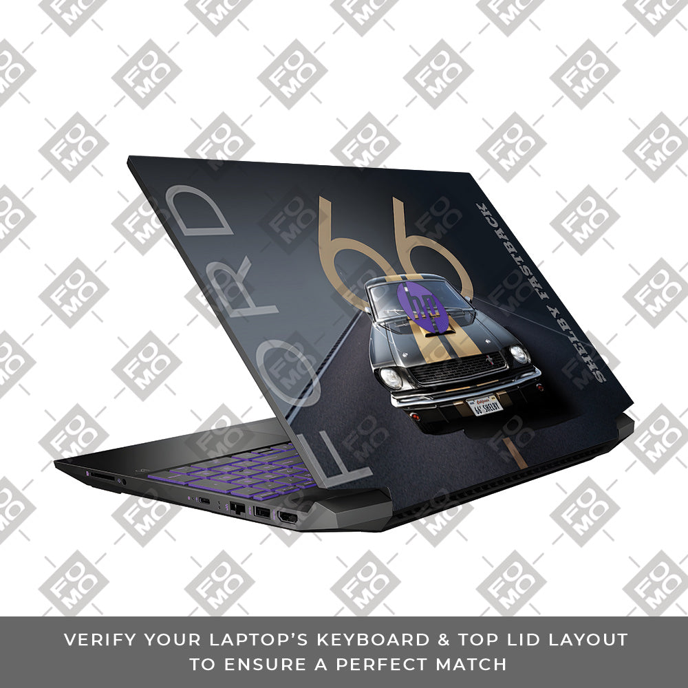 Shelby Mustang GT350H HP Pavilion Gaming 15 EC Series Laptop Skin