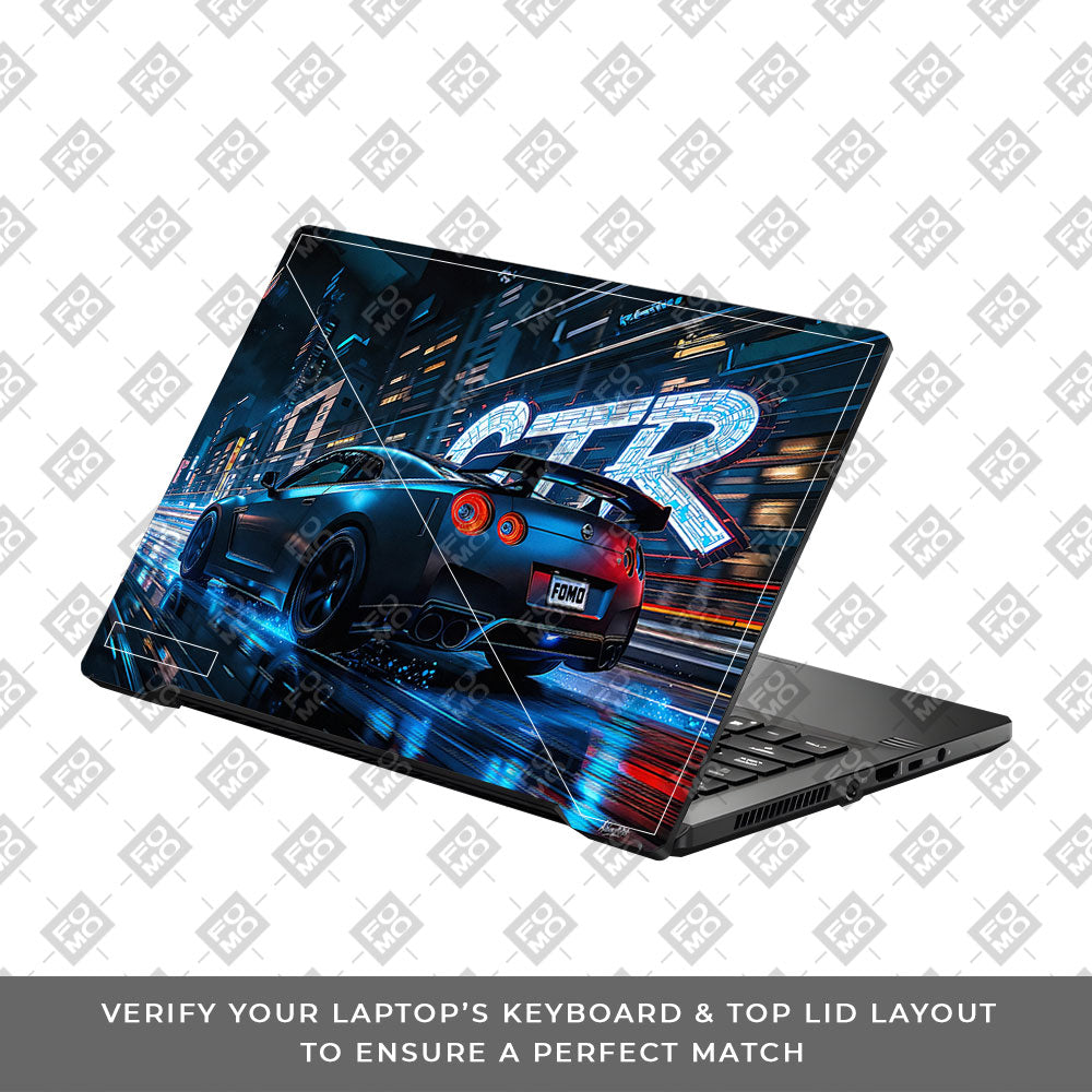 Neon GTR Nights Asus ROG Zephyrus G14 GA401  Laptop Skin