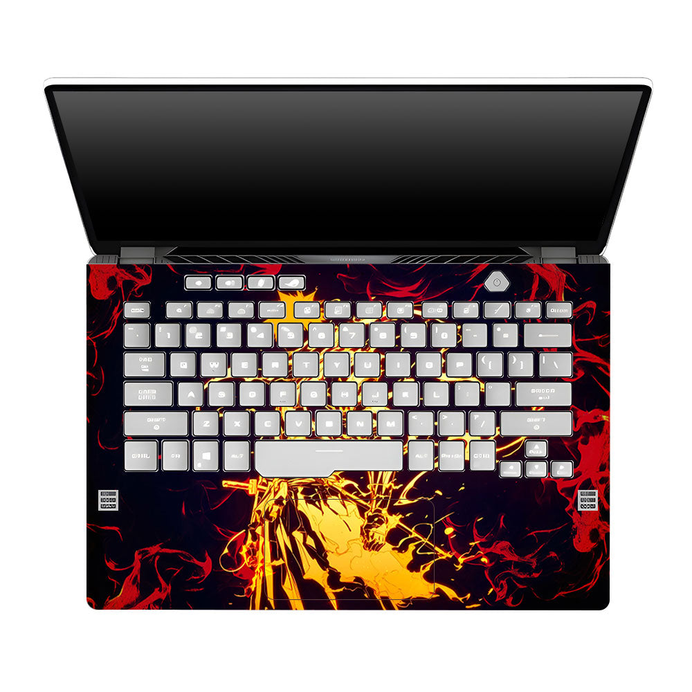 Bleach Ichigo Bankai Form Asus ROG Zephyrus G14 GA401 Laptop Skin