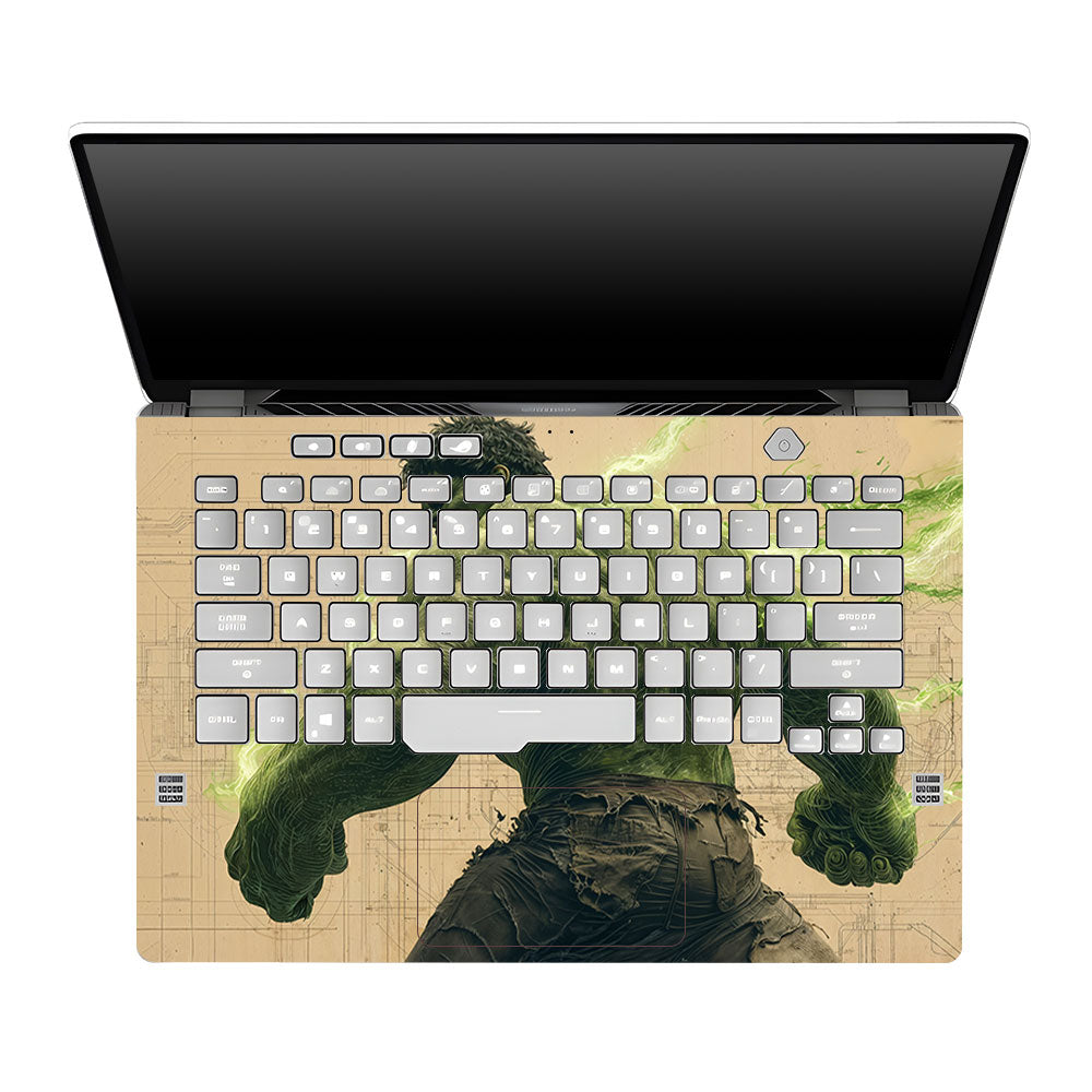 Hulk Unleashed Asus ROG Zephyrus G14 GA401 Laptop Skin