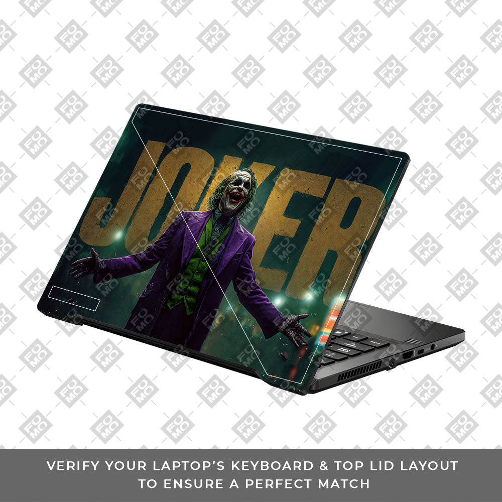 The Joker Chaos Asus ROG Zephyrus G14 GA401 Laptop Skin