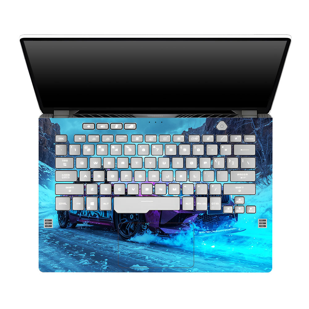 BMW Neon Drift Asus ROG Zephyrus G14 GA401 Laptop Skin