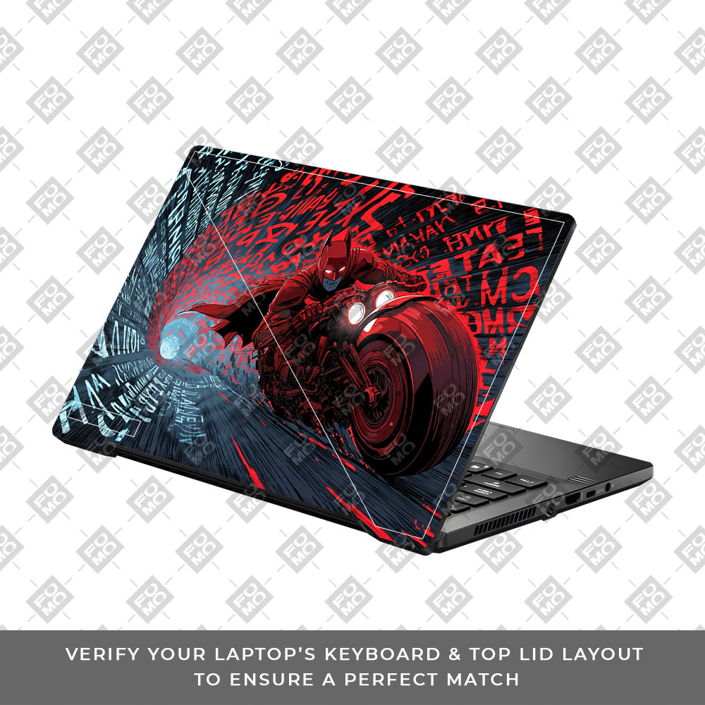 Dark Knight Overdrive Asus ROG Zephyrus G14 GA401 3D Laptop Skin