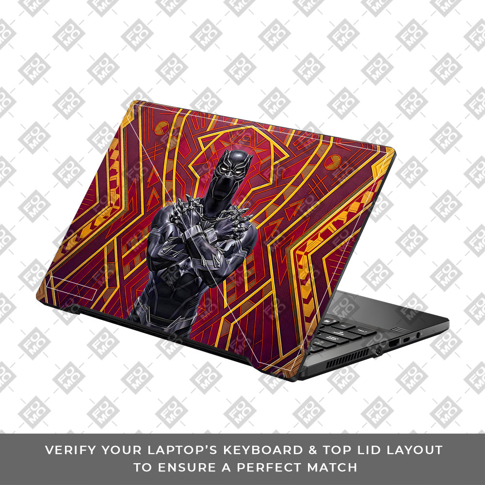Wakanda Royal Power Asus ROG Zephyrus G14 GA401 3D Laptop Skin