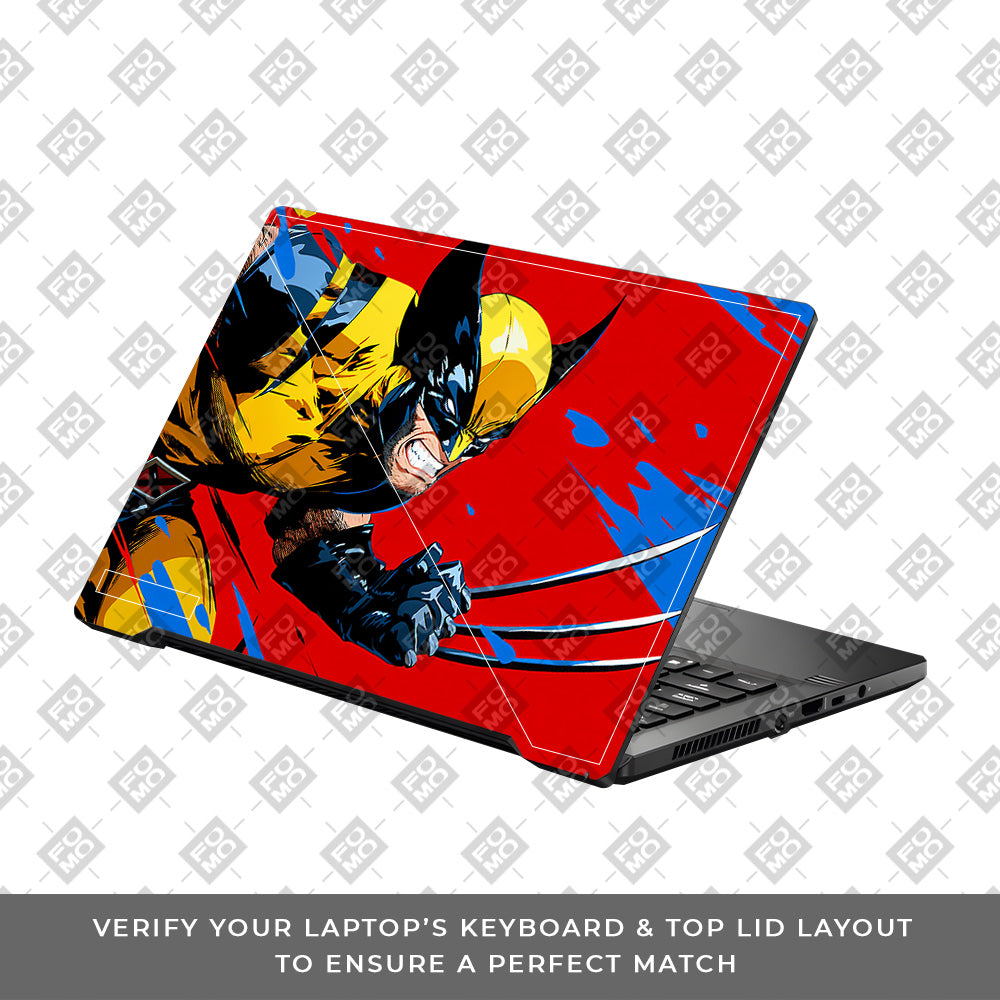 Adamantium Rage Asus ROG Zephyrus G14 GA401 Laptop Skin