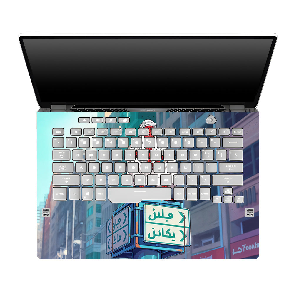 Arabian Spider Man Asus ROG Zephyrus G14 GA401 Laptop Skin