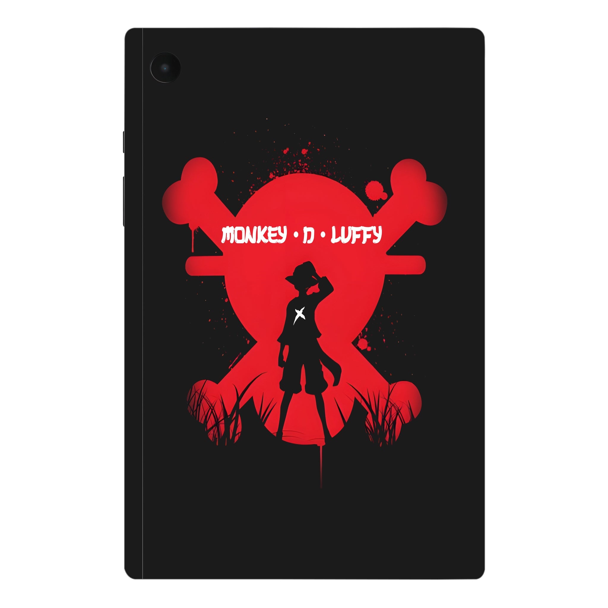 Samsung Galaxy Tab A8 Monkey D Luffy In Red Anime Tablet Skins