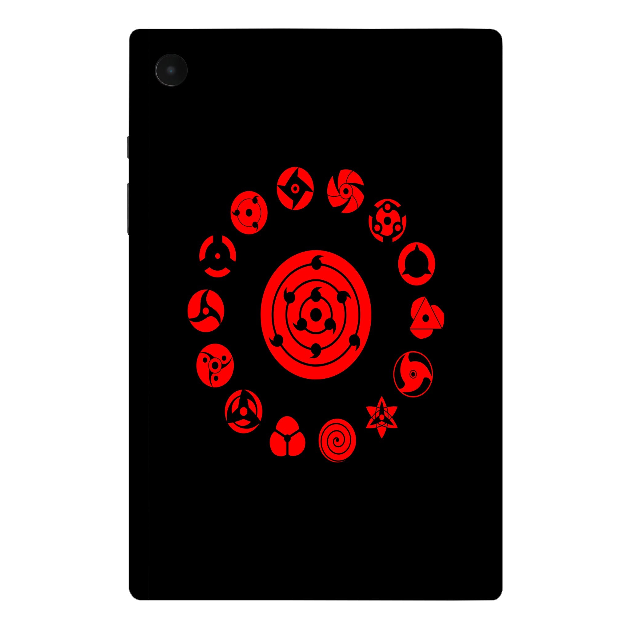 Samsung Galaxy Tab A8 All Sharingan Naruto Anime Tablet Skins