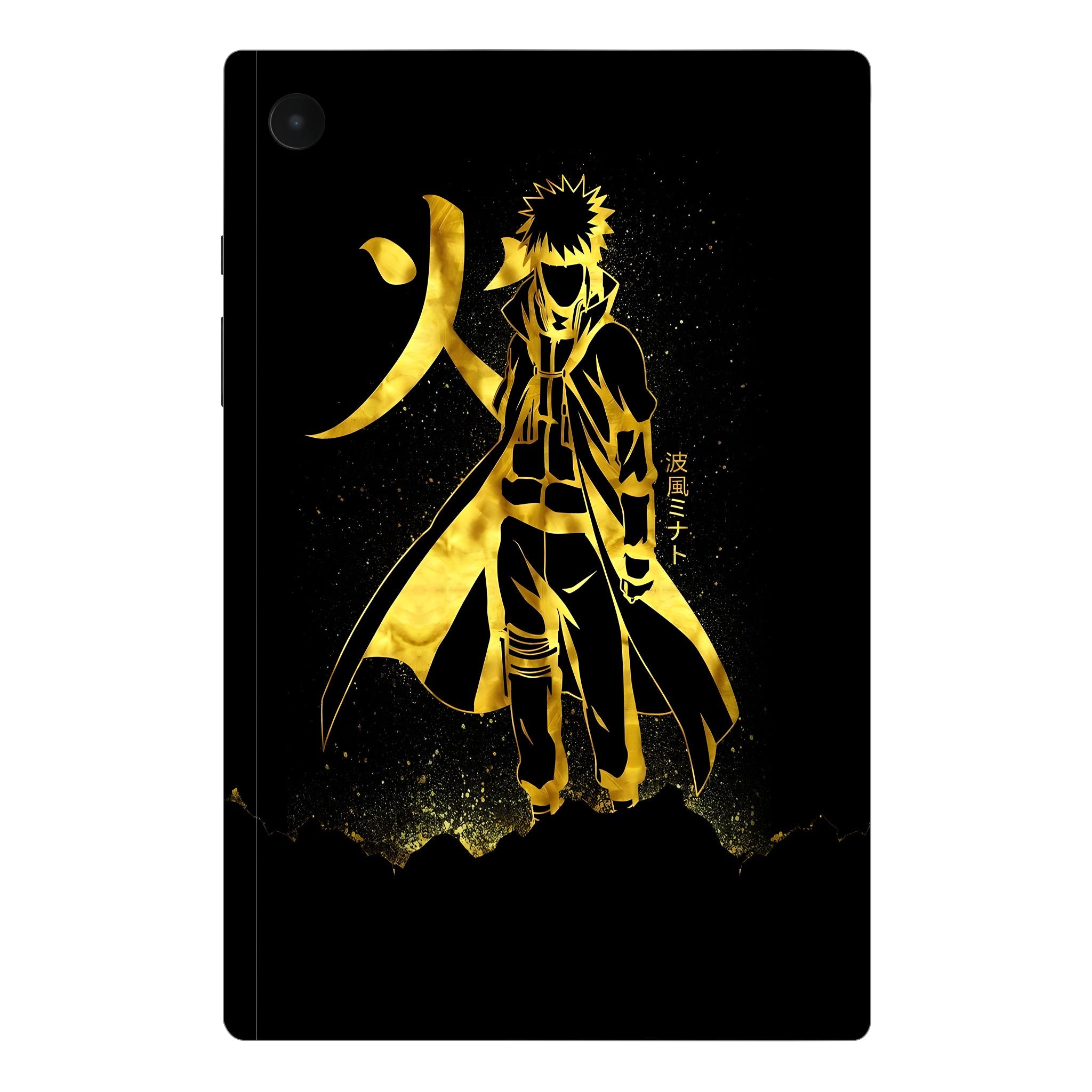 Samsung Galaxy Tab A8 Namikaze Minato in Golden Splendor Anime Tablet Skins