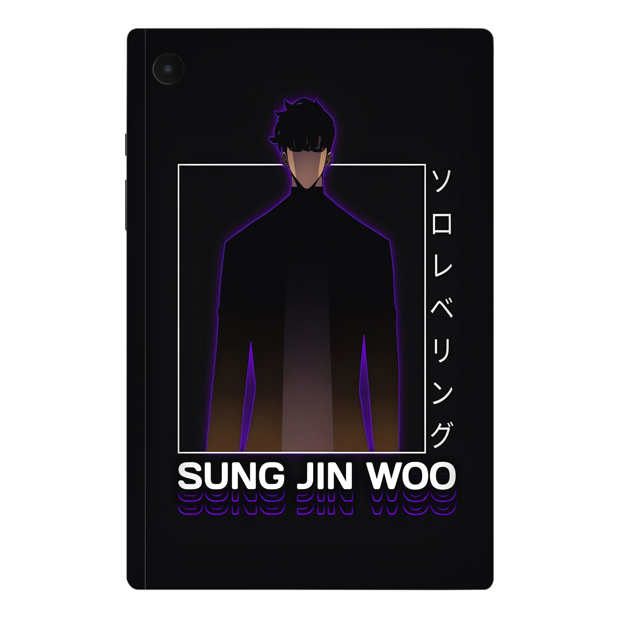 Samsung Galaxy Tab A8 Sung Jin Woo Solo Leveling Anime Tablet Skins
