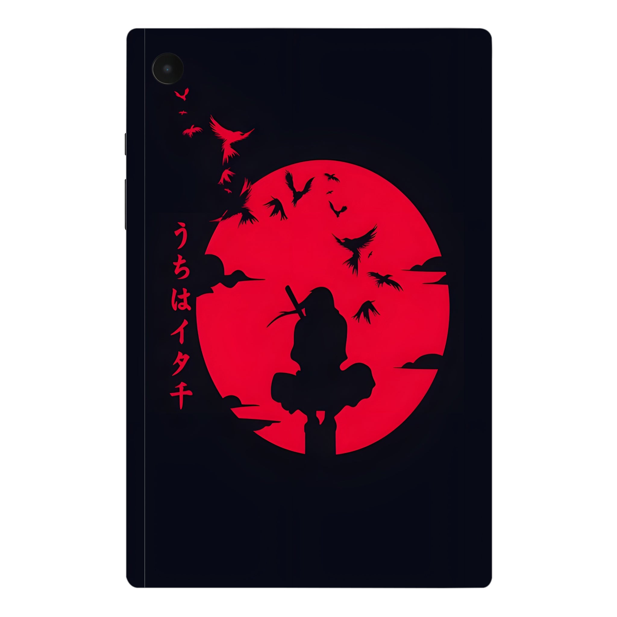 Samsung Galaxy Tab A8 Uchiha Itachi Silhouette Anime Tablet Skins