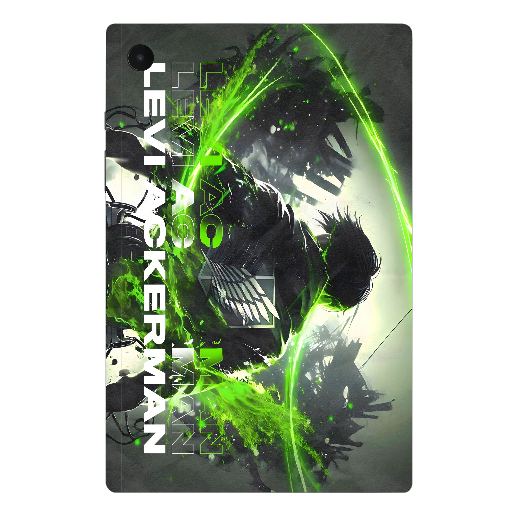 Samsung Galaxy Tab A8 Levi Battle Fury Anime Tablet Skins