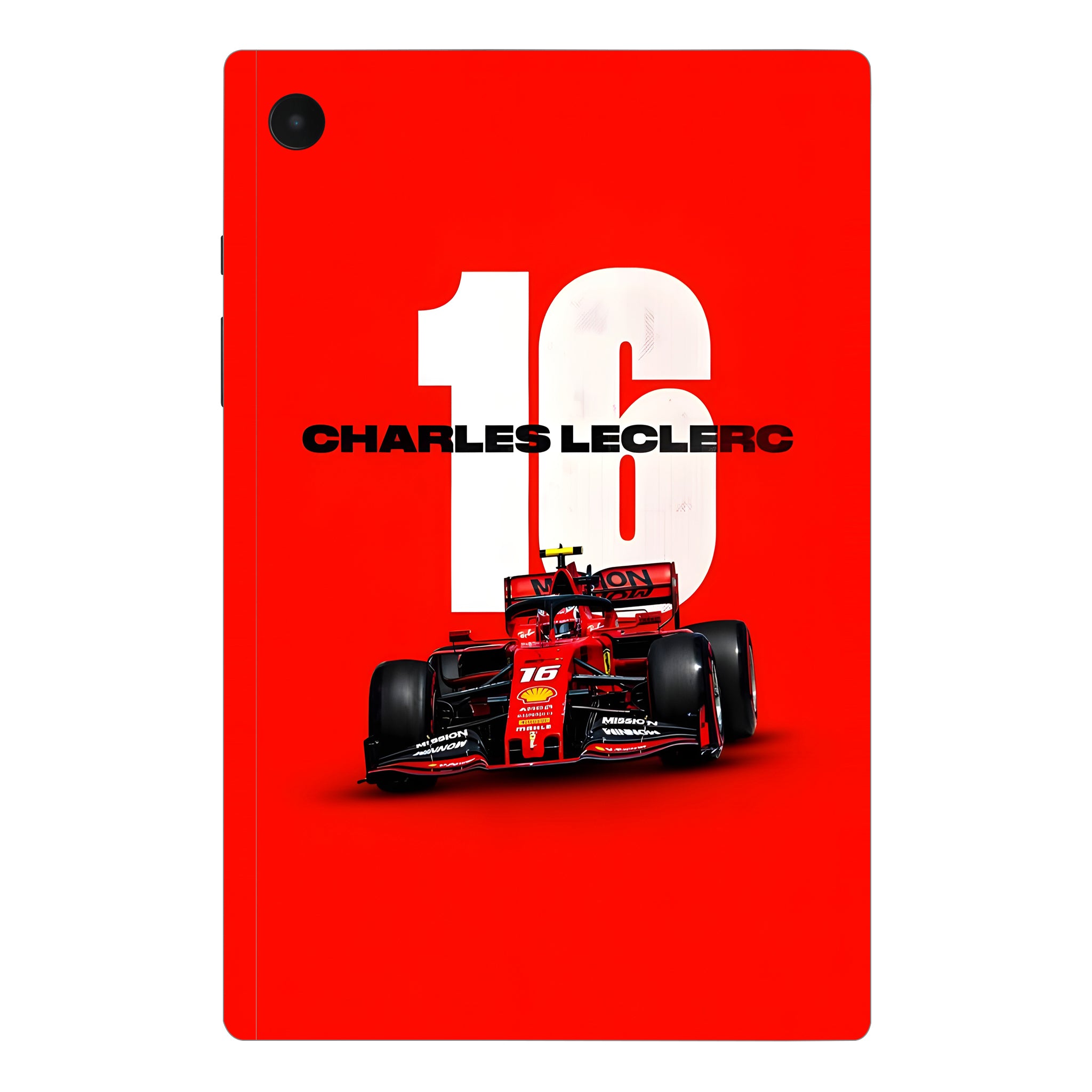 Samsung Galaxy Tab A8 16 Charles Leclerc Cars & Bikes Tablet Skins