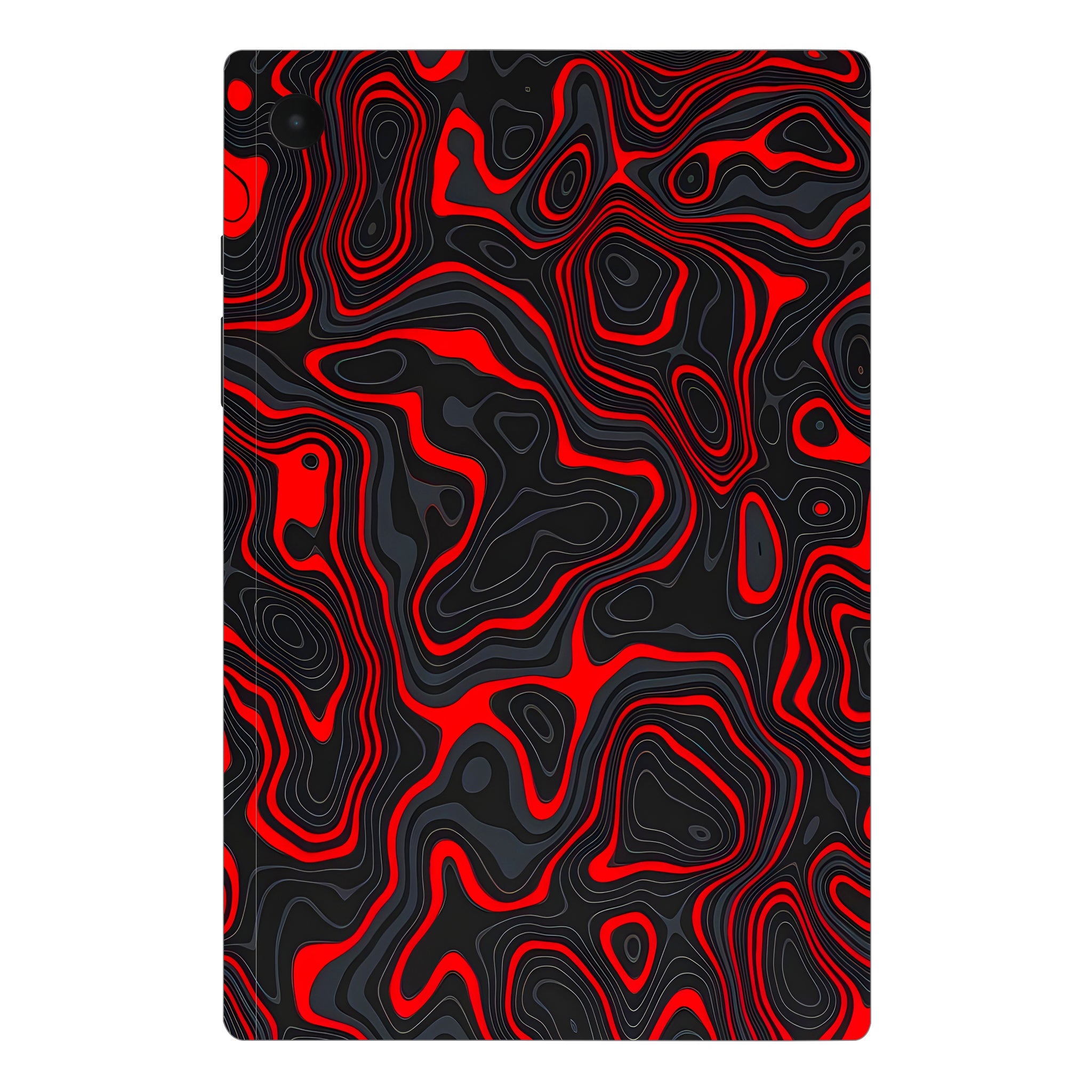 Samsung Galaxy Tab A8 Crimson Waves Tablet Skins