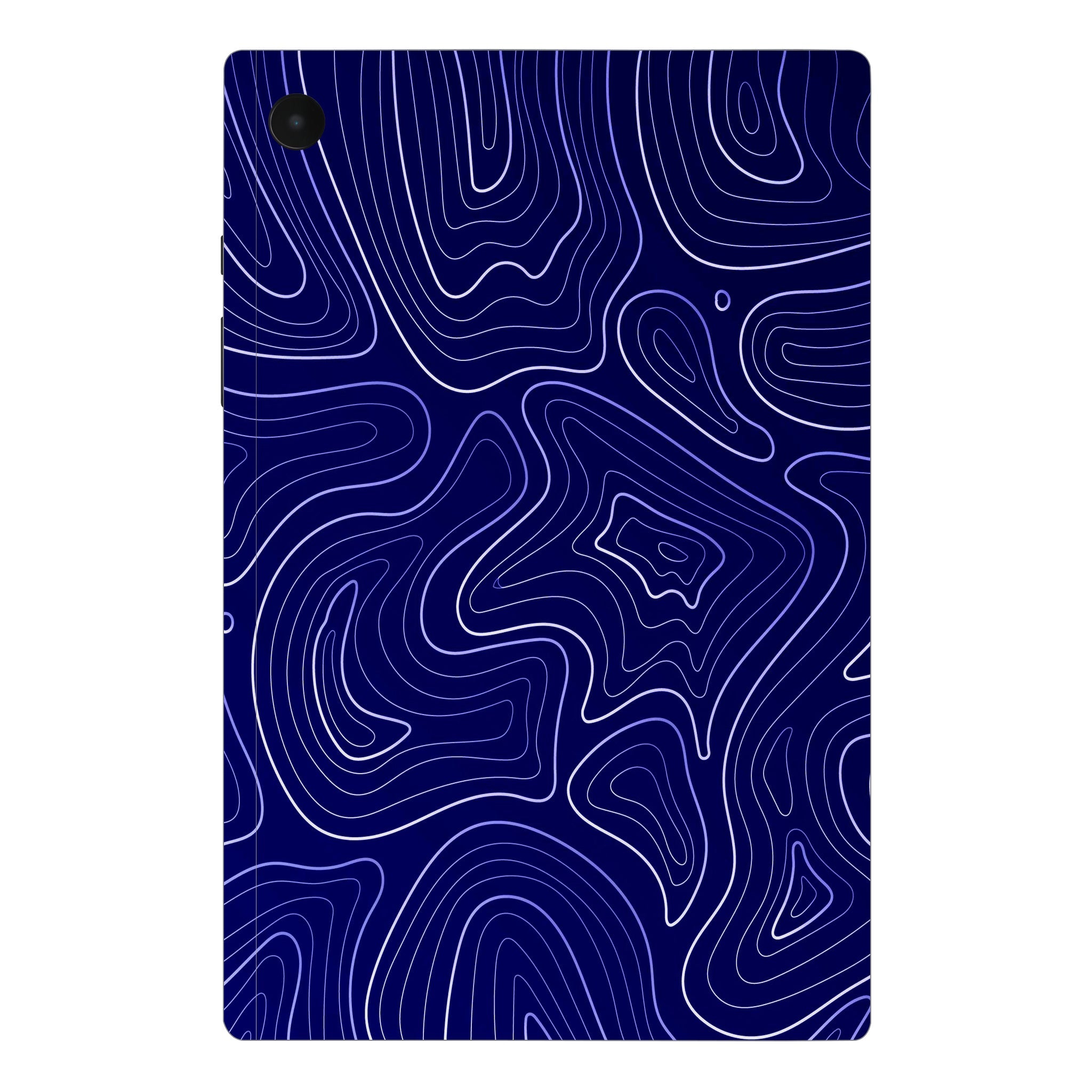 Samsung Galaxy Tab A8 Deep Blue Contour Tablet Skins