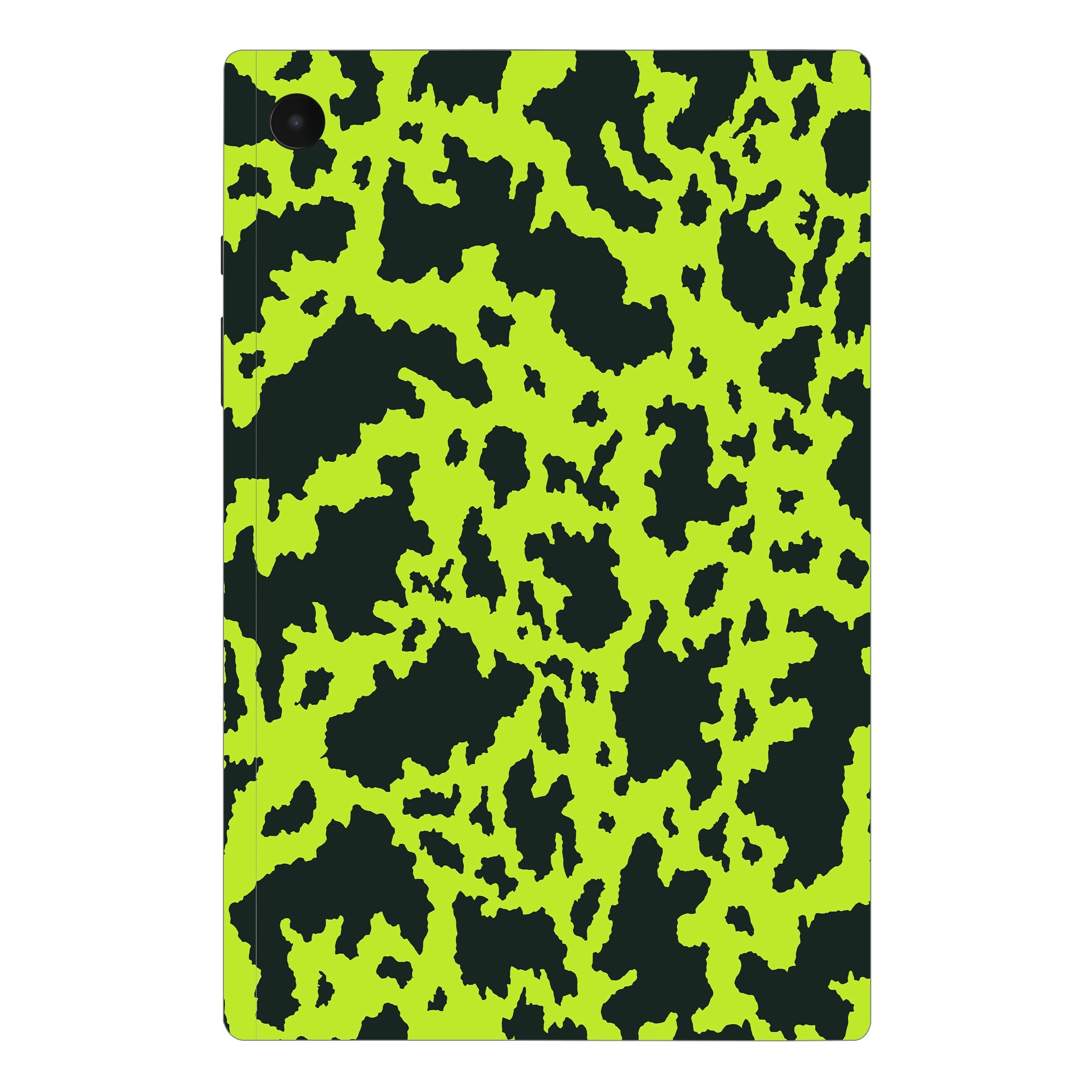 Samsung Galaxy Tab A8 Neon Green Splatter Tablet Skins