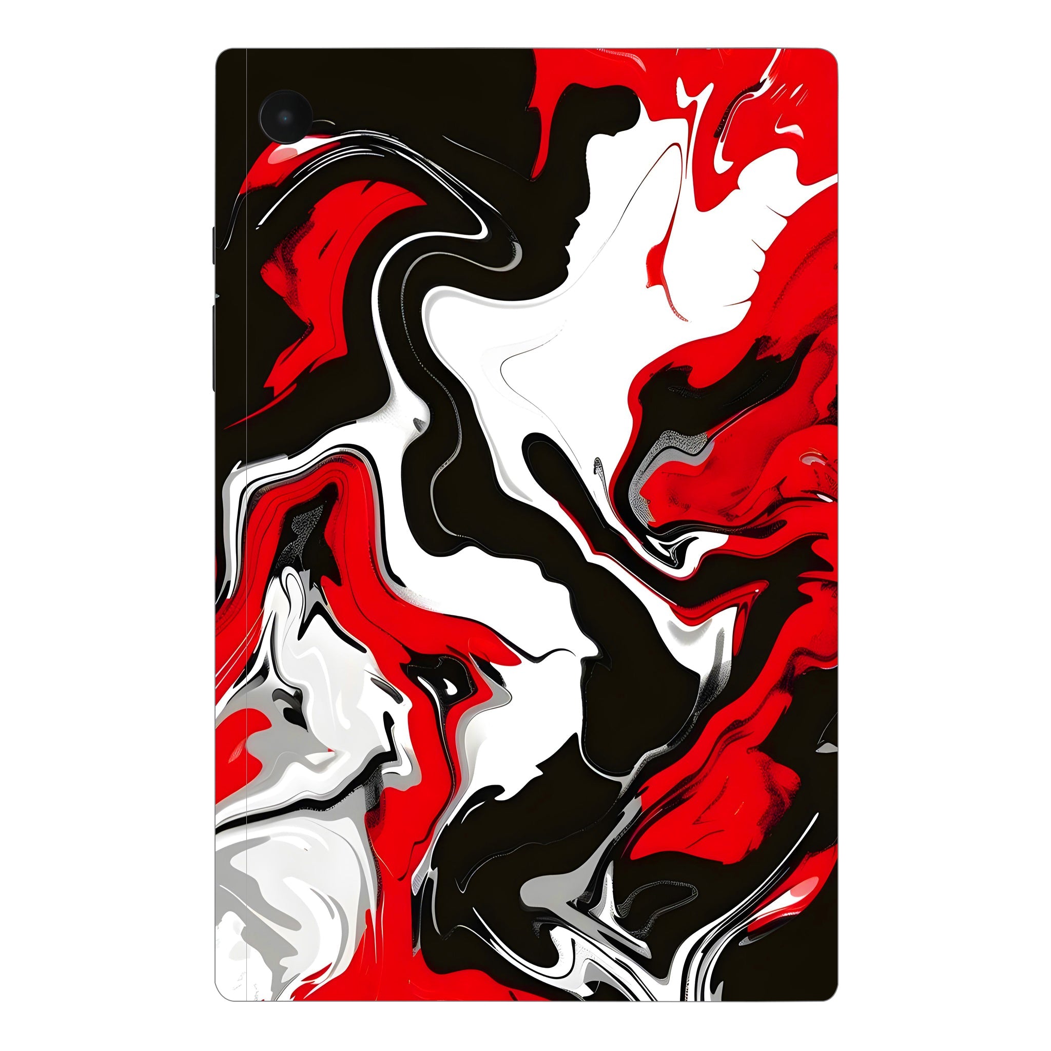 Samsung Galaxy Tab A8 Dynamic Red Splash Tablet Skins