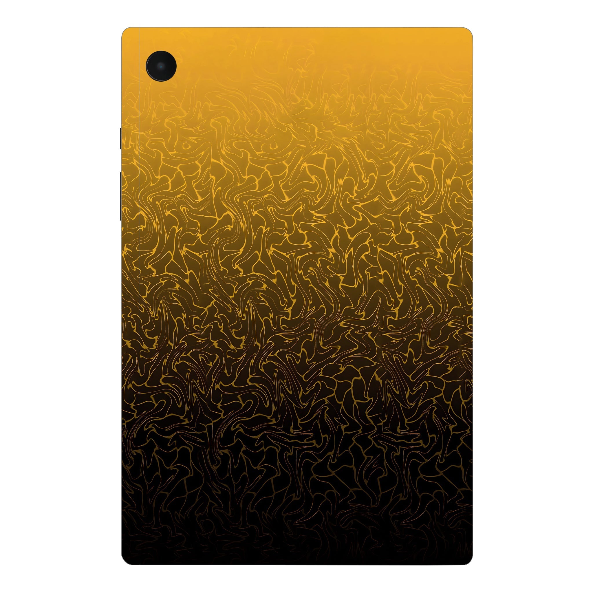 Samsung Galaxy Tab A8 Orange to Black Gradient Tablet Skins