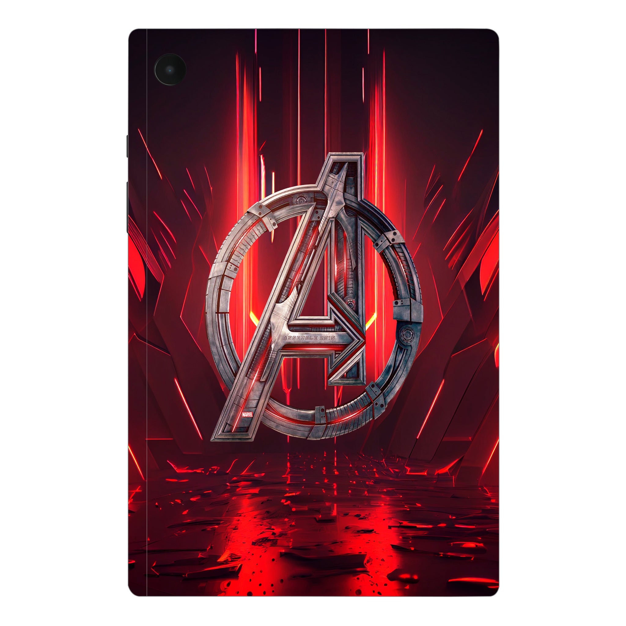Samsung Galaxy Tab A8 Endgame Red Logo Movies Tablet Skins