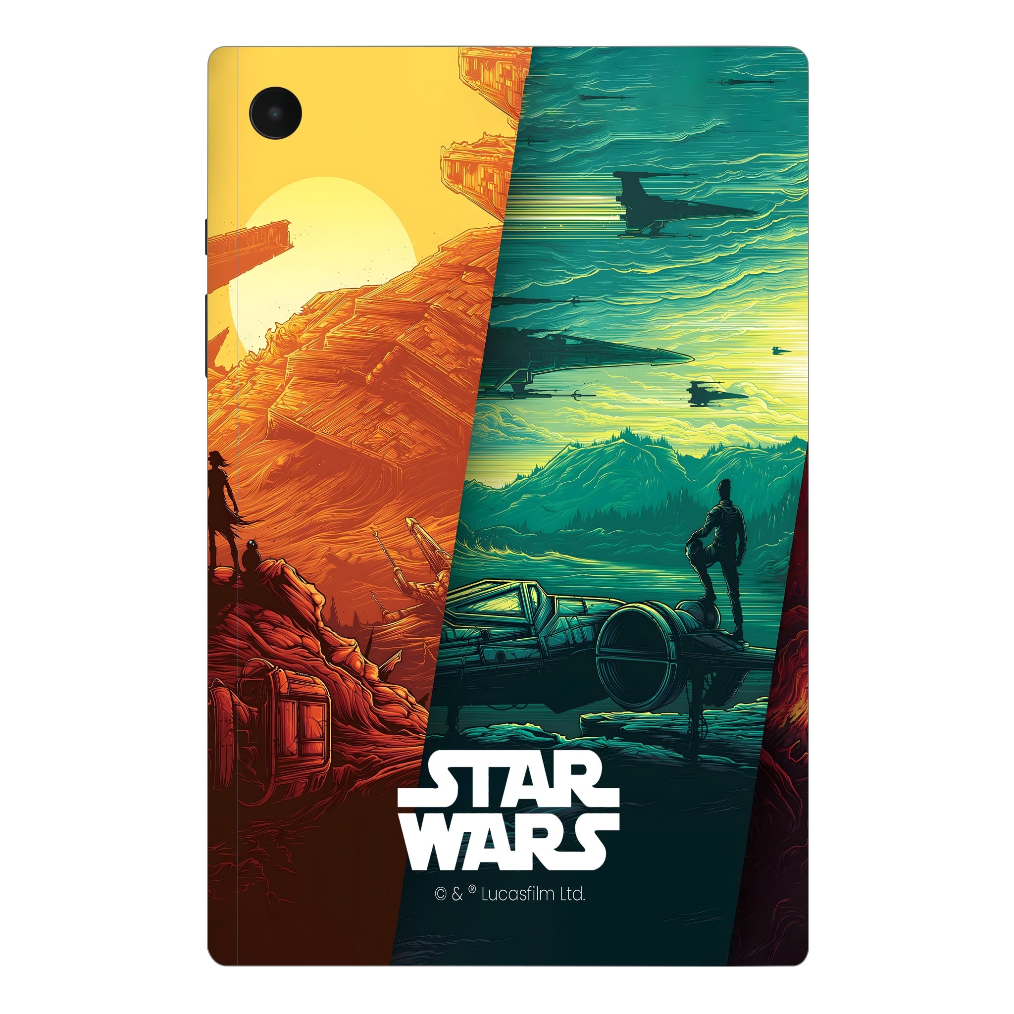 Samsung Galaxy Tab A8 Star Wars Movies Tablet Skins