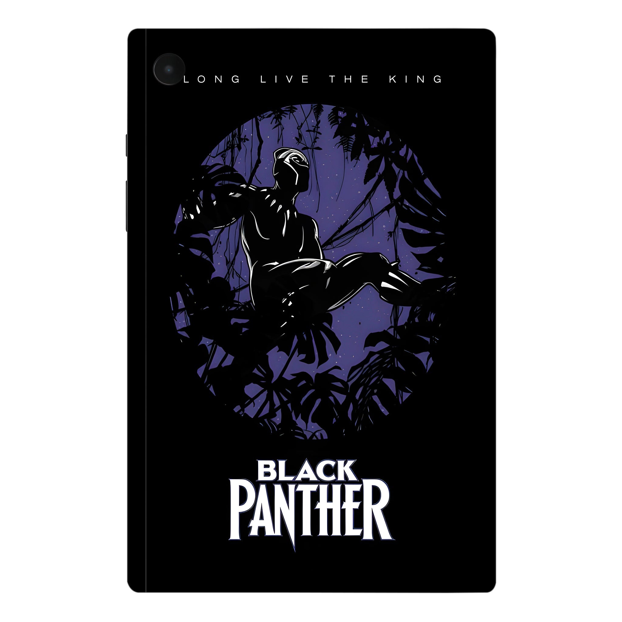 Samsung Galaxy Tab A8 Black Panther in Black Movies Tablet Skins