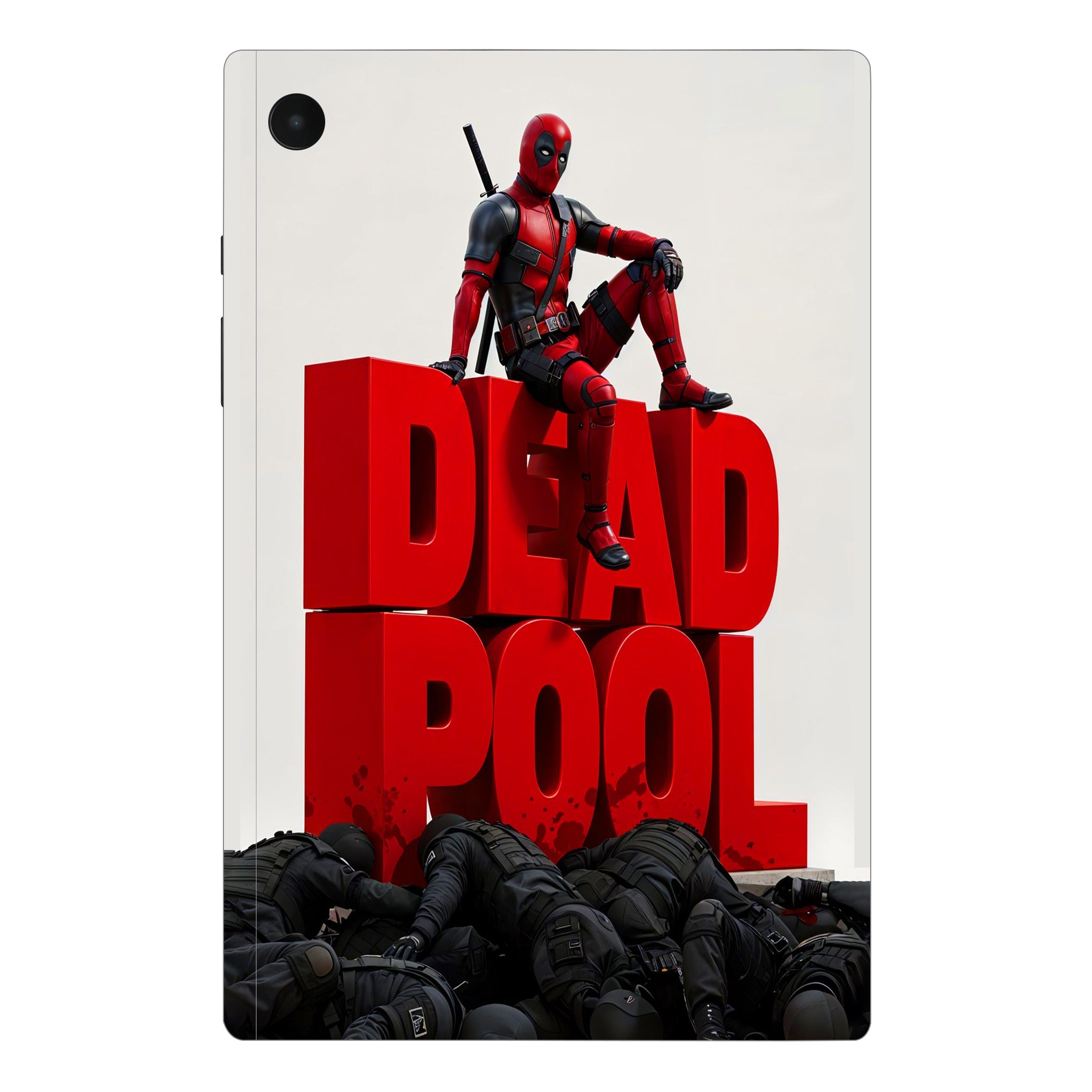 Samsung Galaxy Tab A8 Deadpool Overkill Mode Movies Tablet Skins