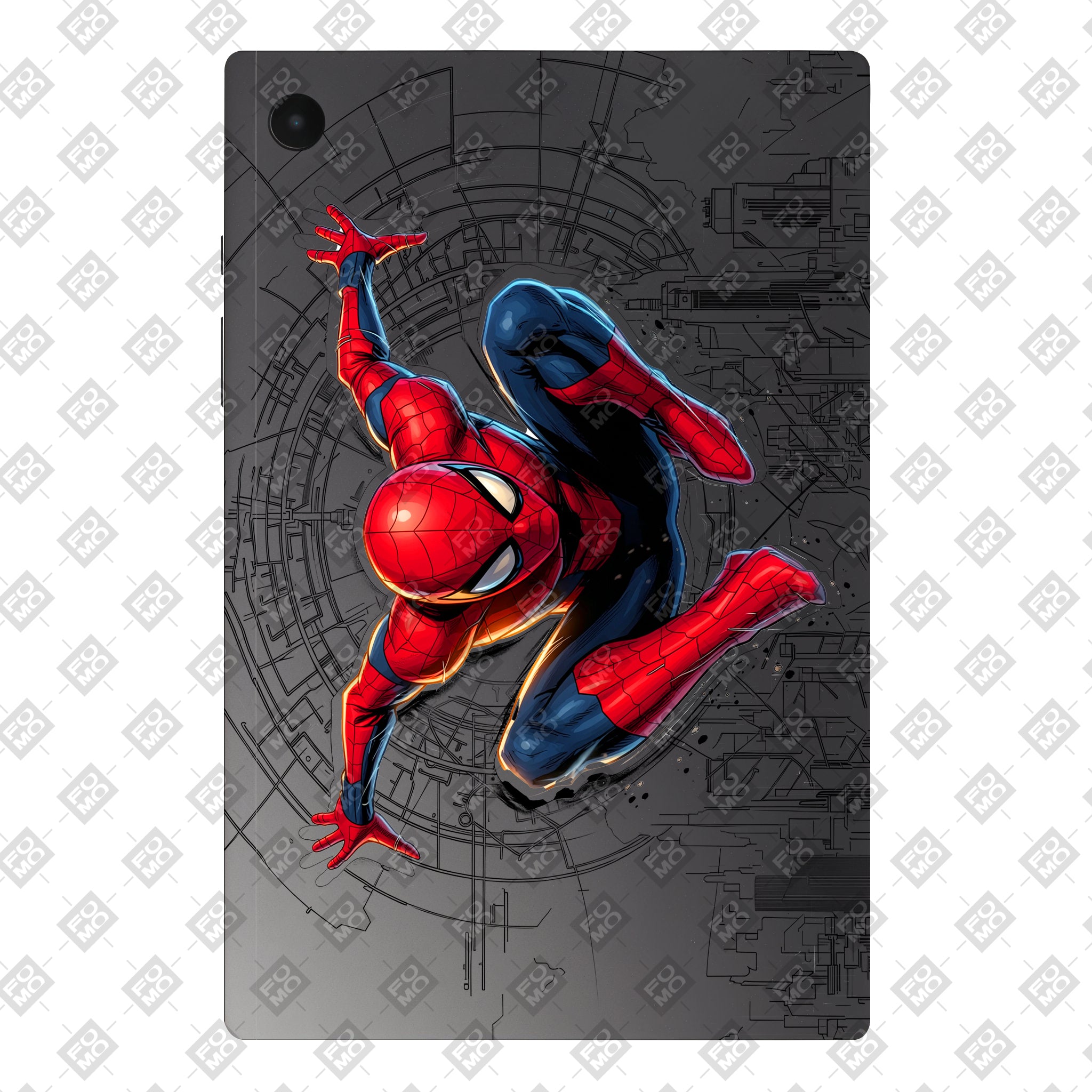 Samsung Galaxy Tab A9 Transparent Web of Destiny Tablet Skin