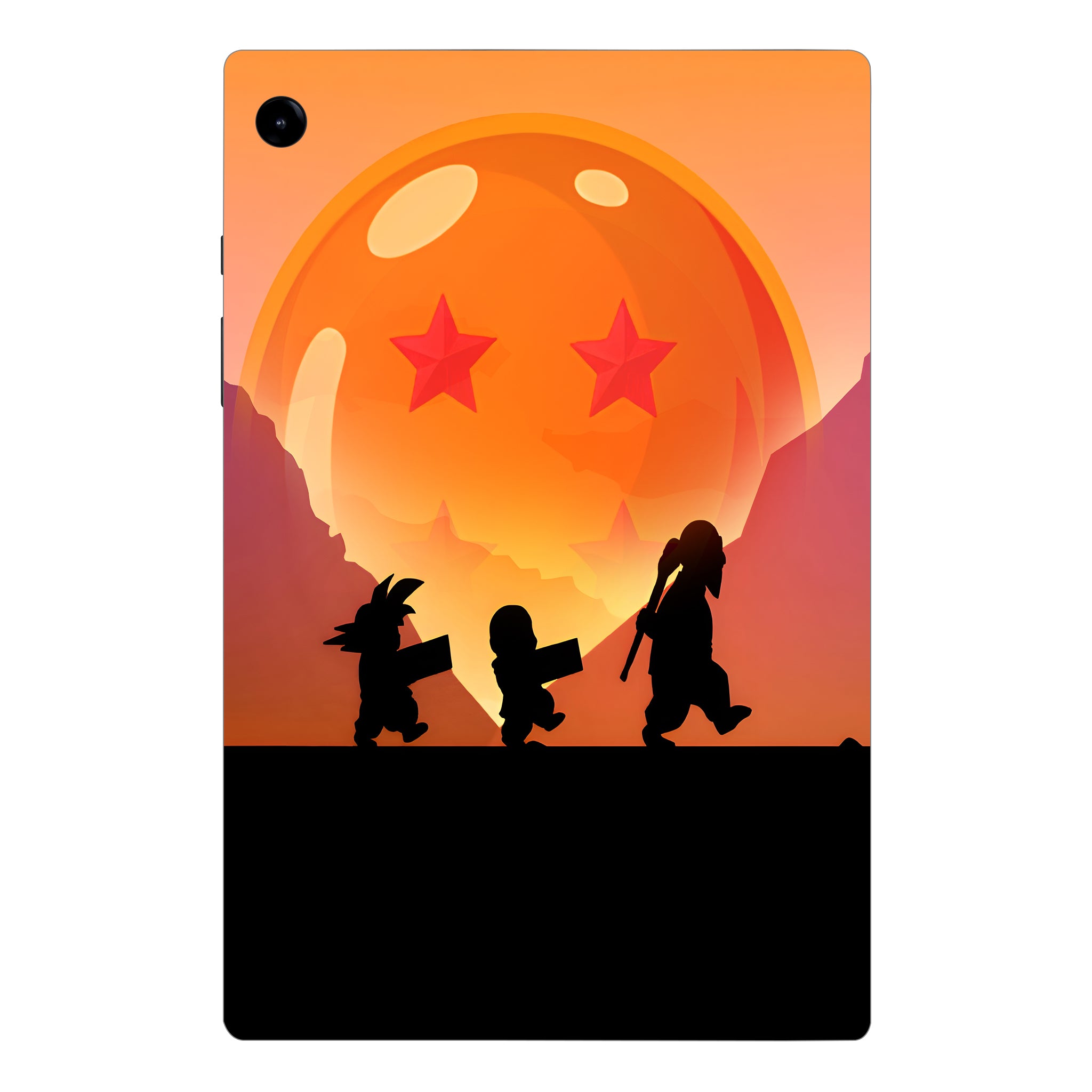 Samsung Galaxy Tab A9 Goku, Krillin & Roshi Anime Tablet Skins