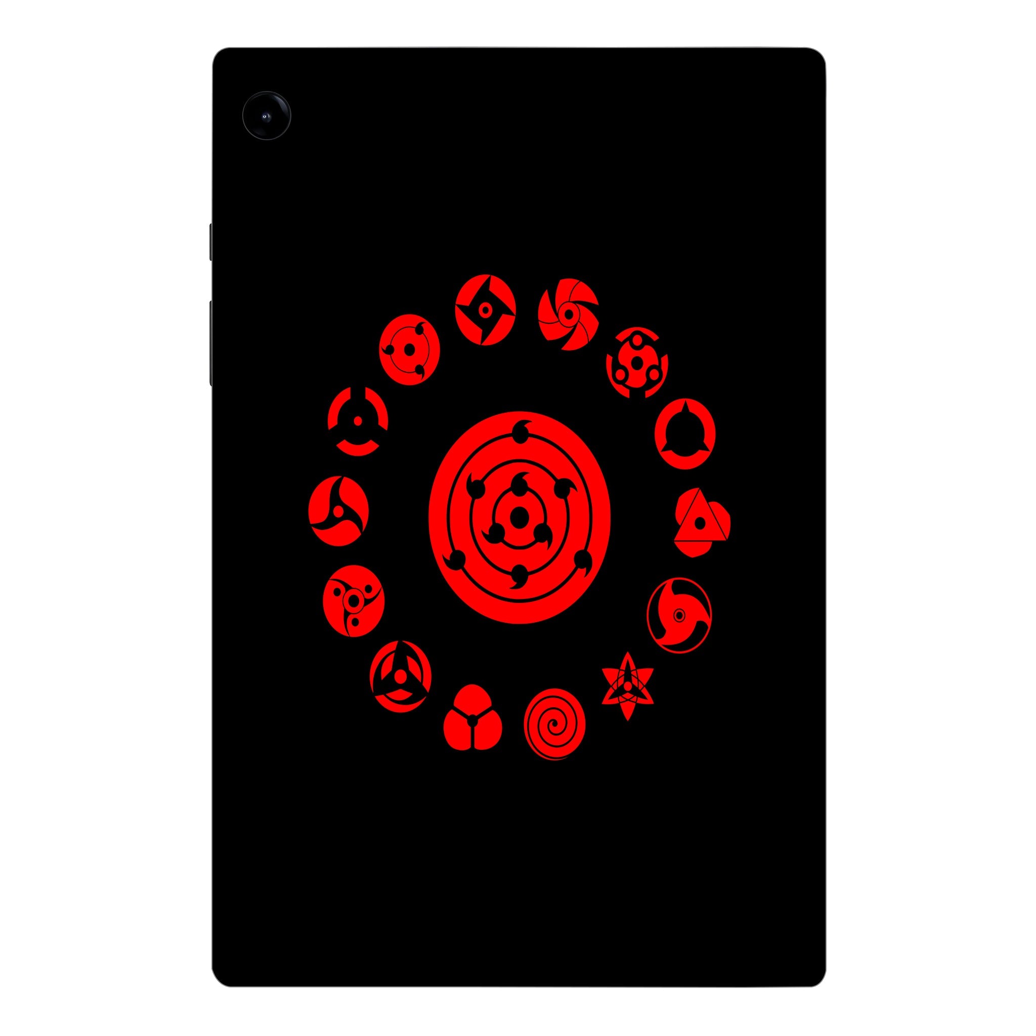 Samsung Galaxy Tab A9 All Sharingan Naruto Anime Tablet Skins