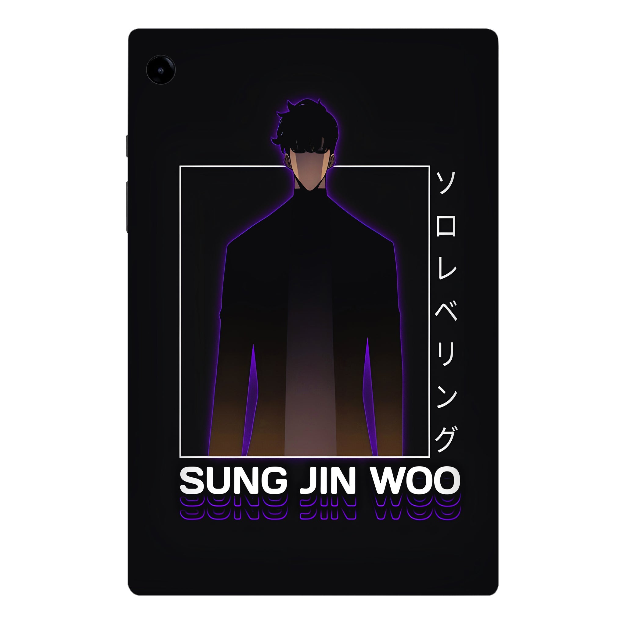 Samsung Galaxy Tab A9 Sung Jin Woo Solo Leveling Anime Tablet Skins