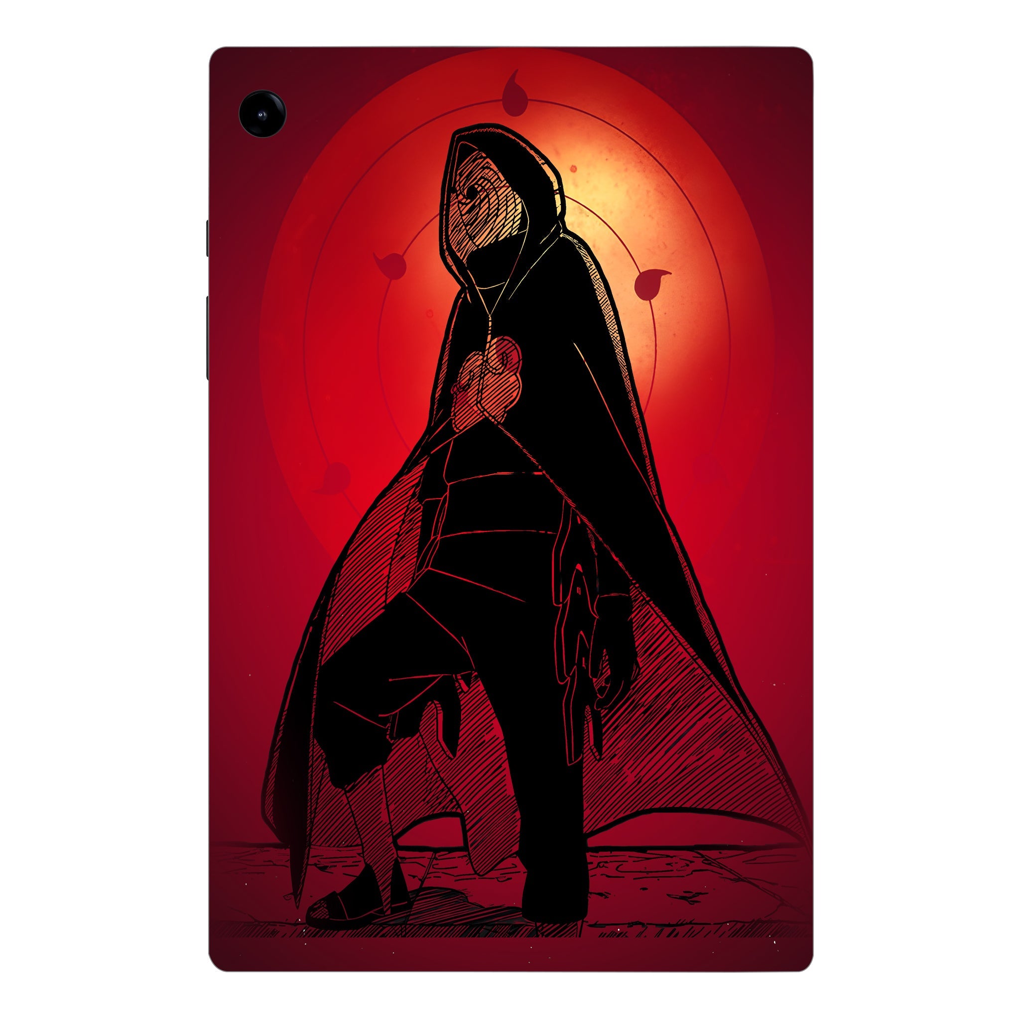 Samsung Galaxy Tab A9 Tobi Akatsuki Anime Tablet Skins