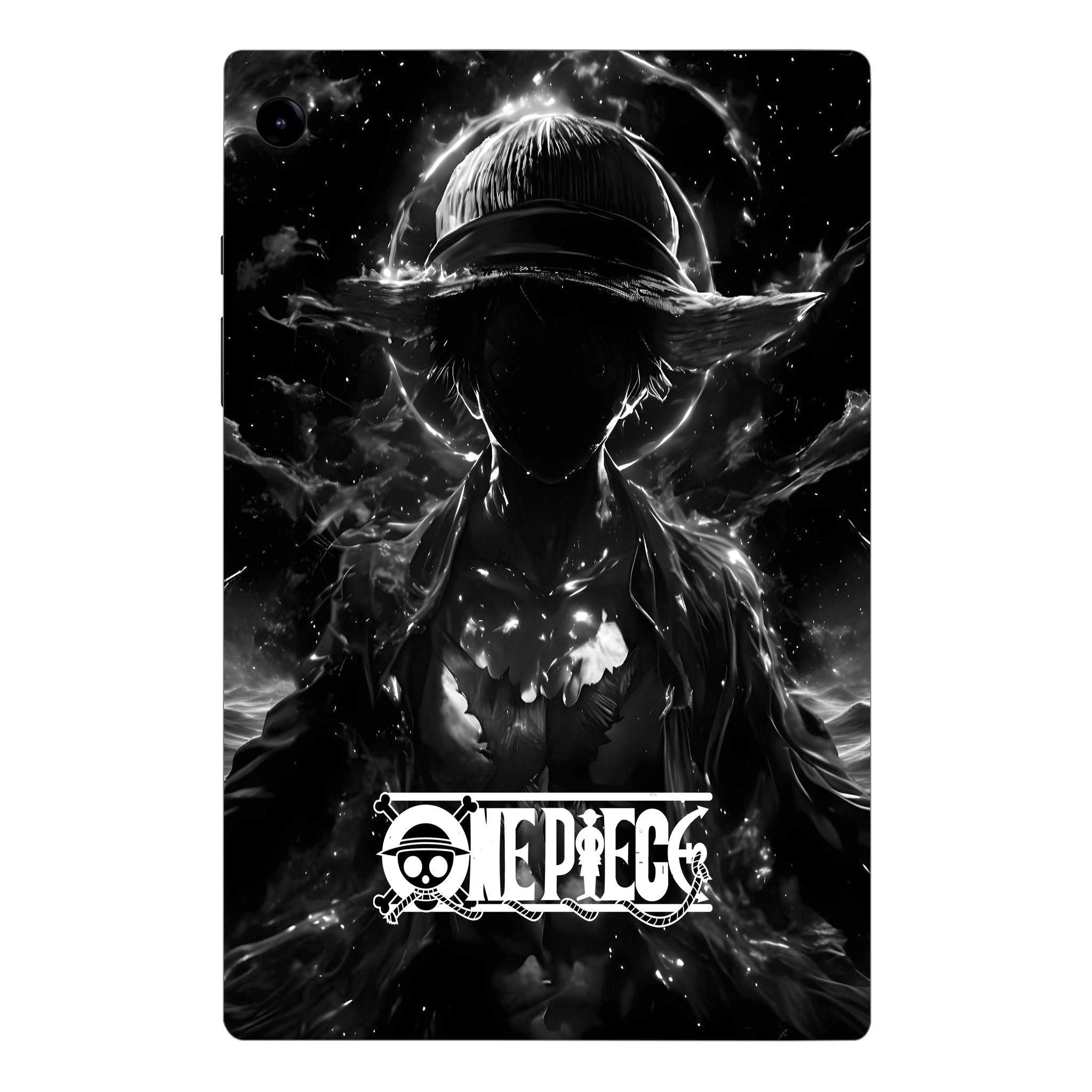 Samsung Galaxy Tab A9 Luffy in Galactic Shadows Anime Tablet Skins