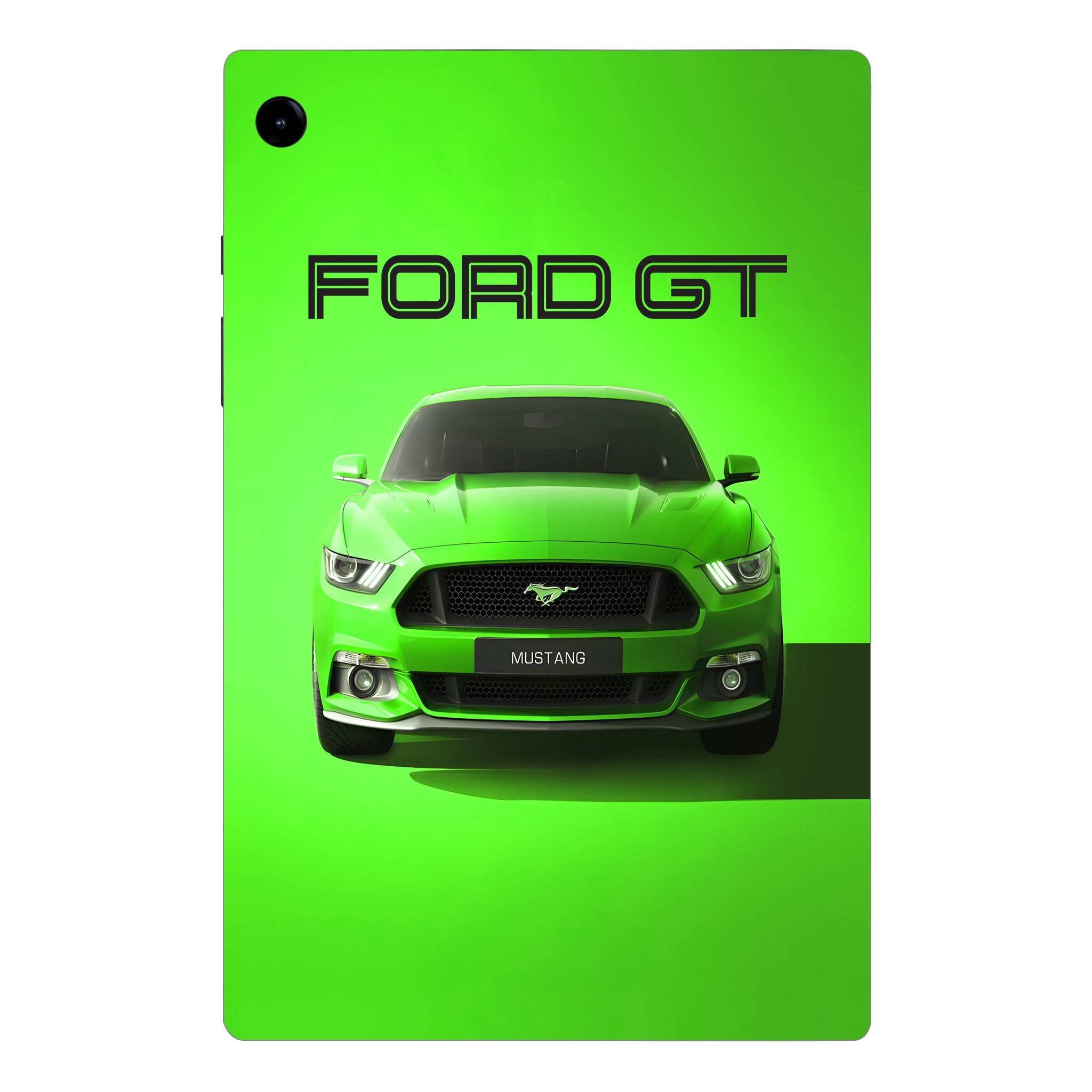 Samsung Galaxy Tab A9 Ford GT Mustang in Green Cars & Bikes Tablet Skins