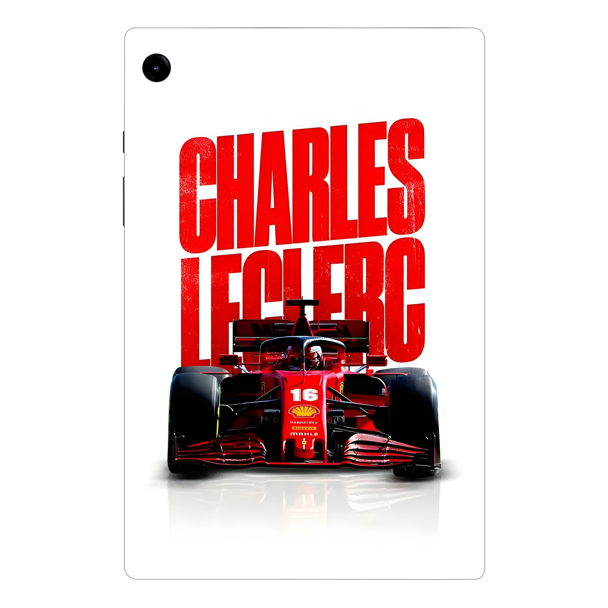 Samsung Galaxy Tab A9 Charles Leclerc Ferrari Cars & Bikes Tablet Skins