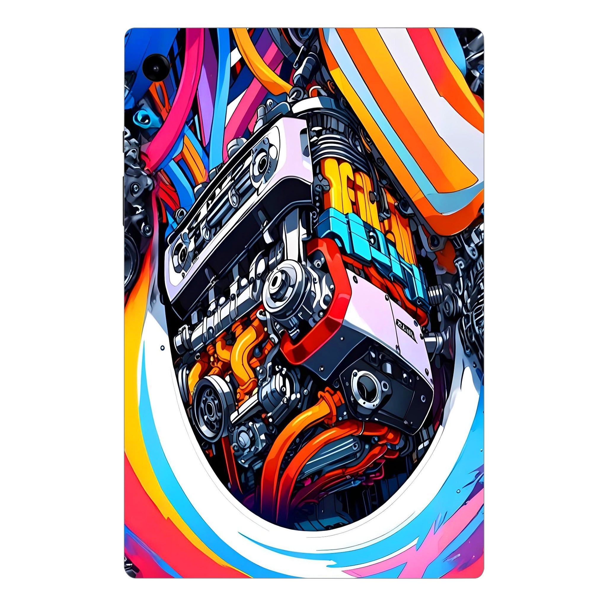 Samsung Galaxy Tab A9 Power in Motion Cars & Bikes Tablet Skins