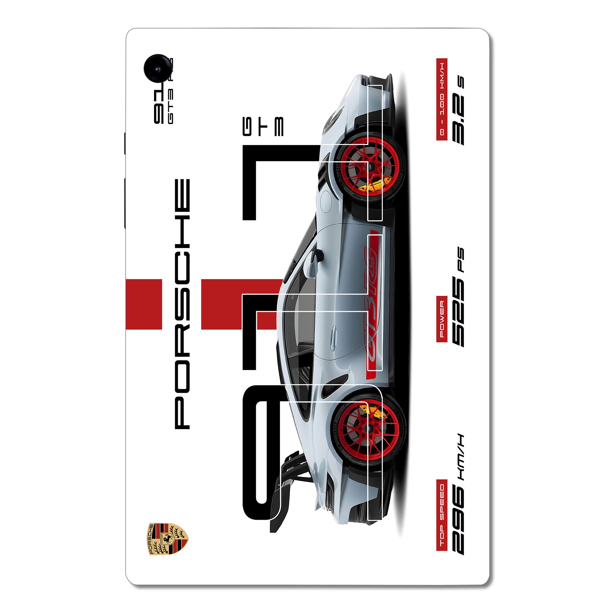 Samsung Galaxy Tab A9 Porsche 911 GT3 RS Cars & Bikes Tablet Skins