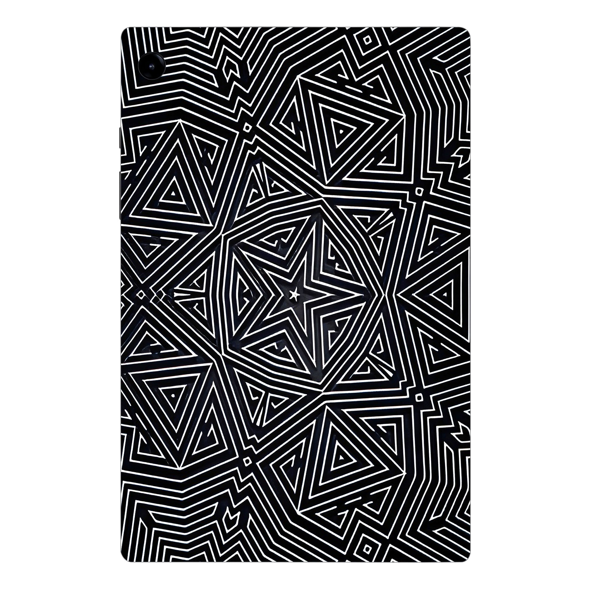 Samsung Galaxy Tab A9 Monochrome Maze Tablet Skins