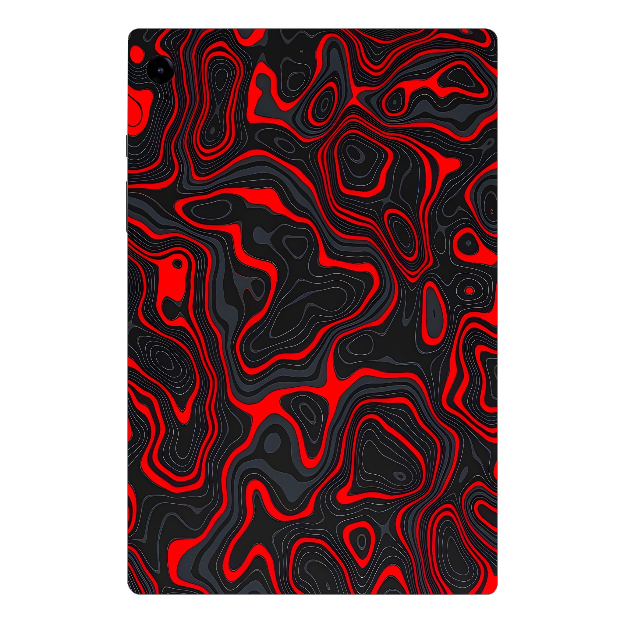 Samsung Galaxy Tab A9 Crimson Waves Tablet Skins
