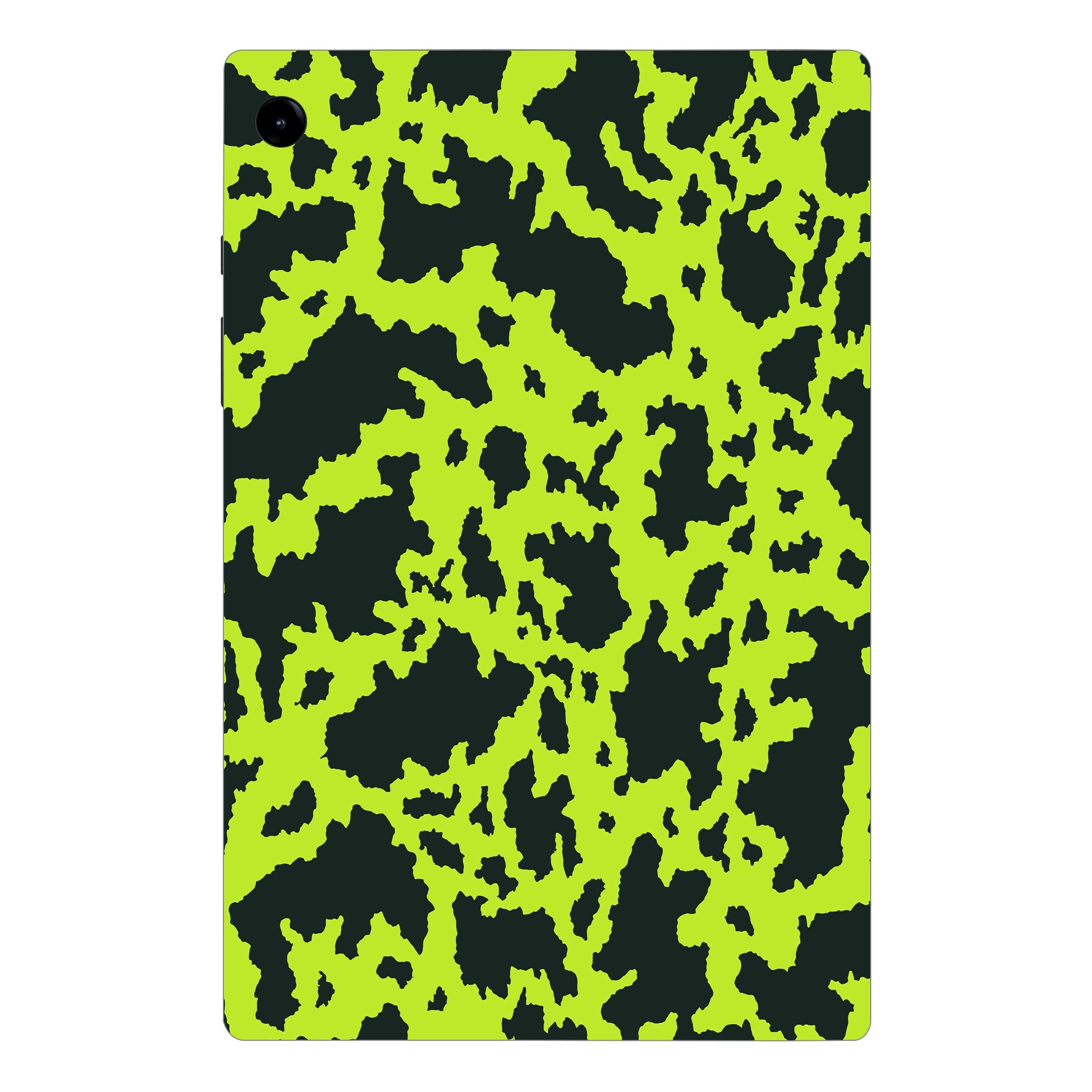 Samsung Galaxy Tab A9 Neon Green Splatter Tablet Skins