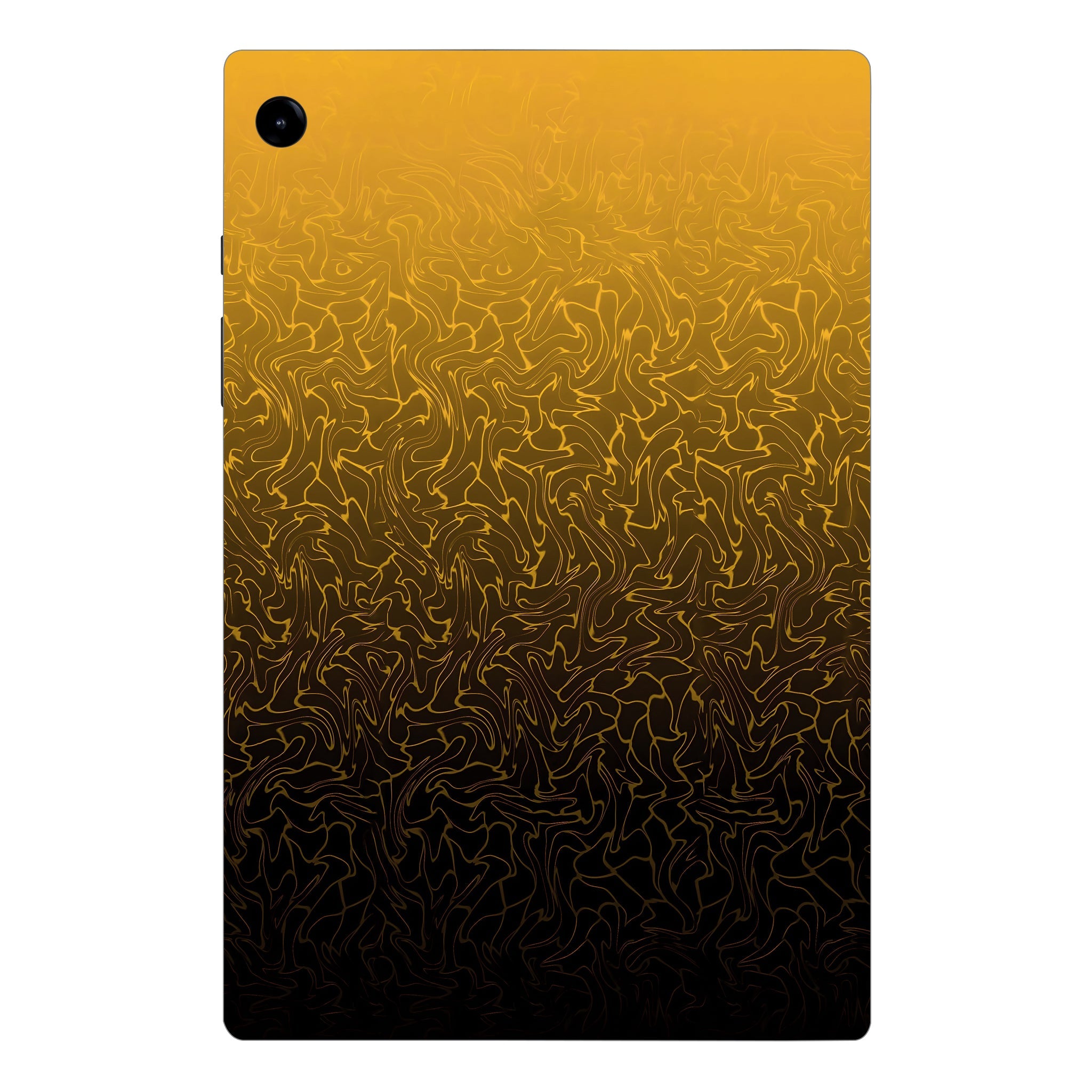 Samsung Galaxy Tab A9 Orange to Black Gradient Tablet Skins