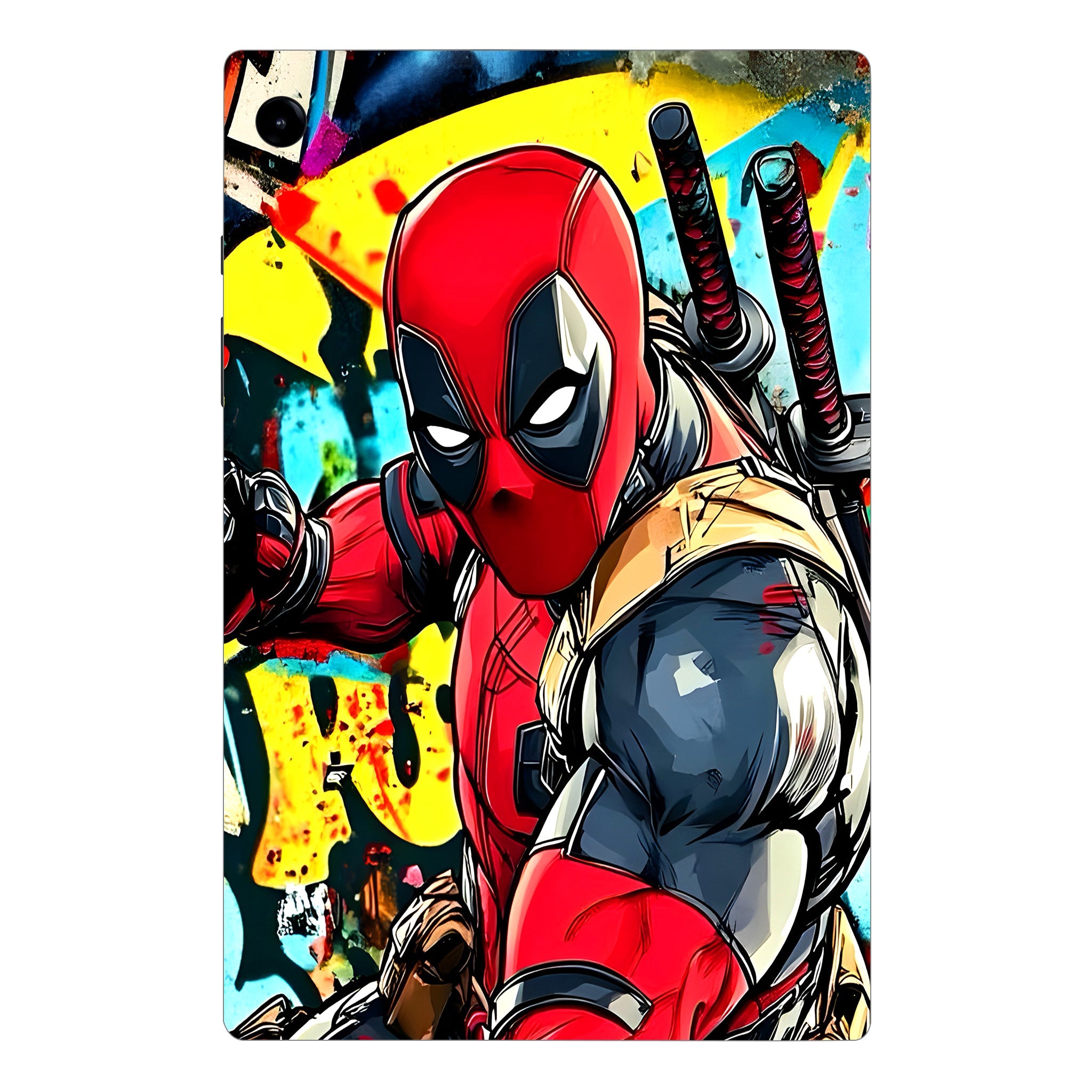 Samsung Galaxy Tab A9 Deadpool Graffiti Style Movies Tablet Skins