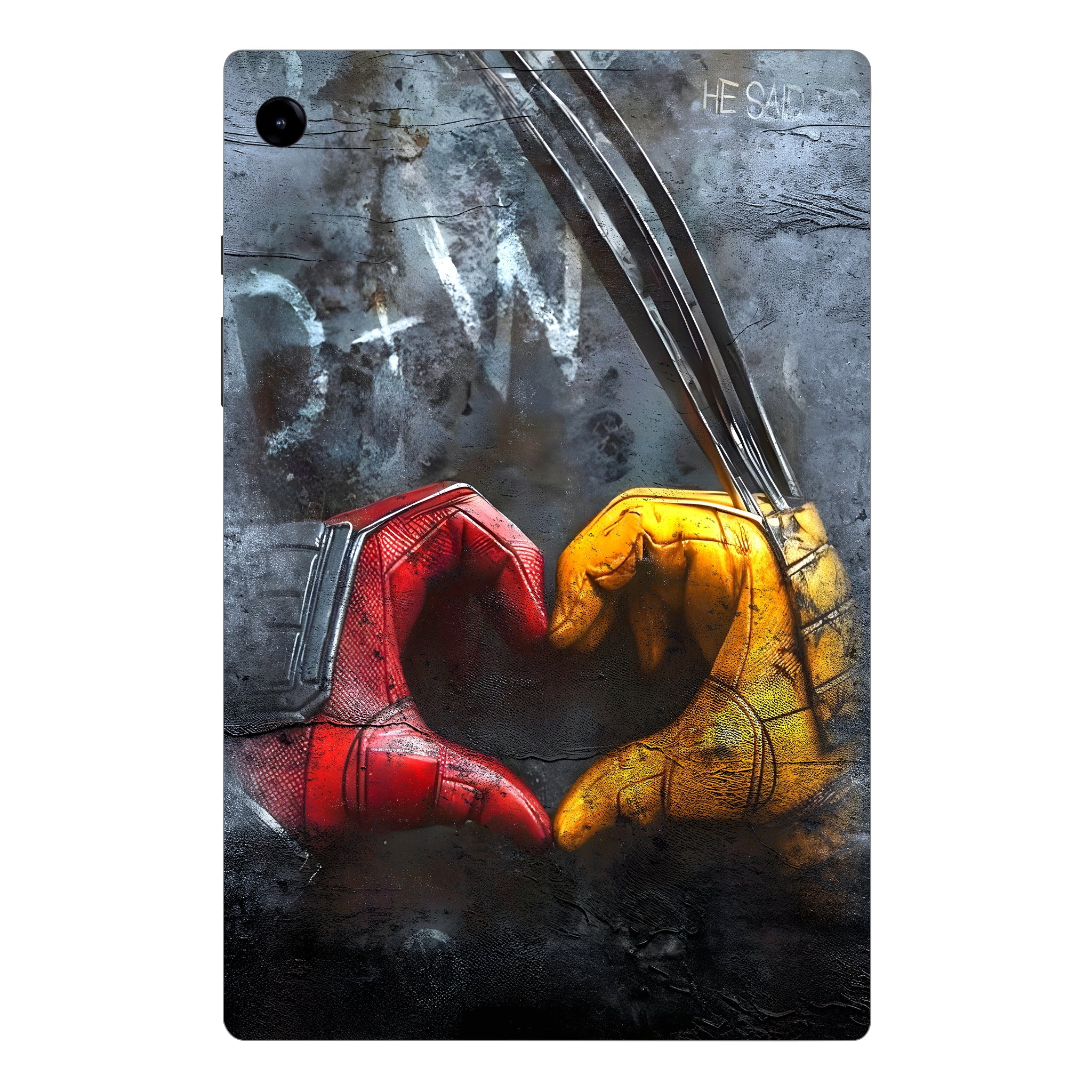 Samsung Galaxy Tab A9 Wolverine and Deadpool Movies Tablet Skins