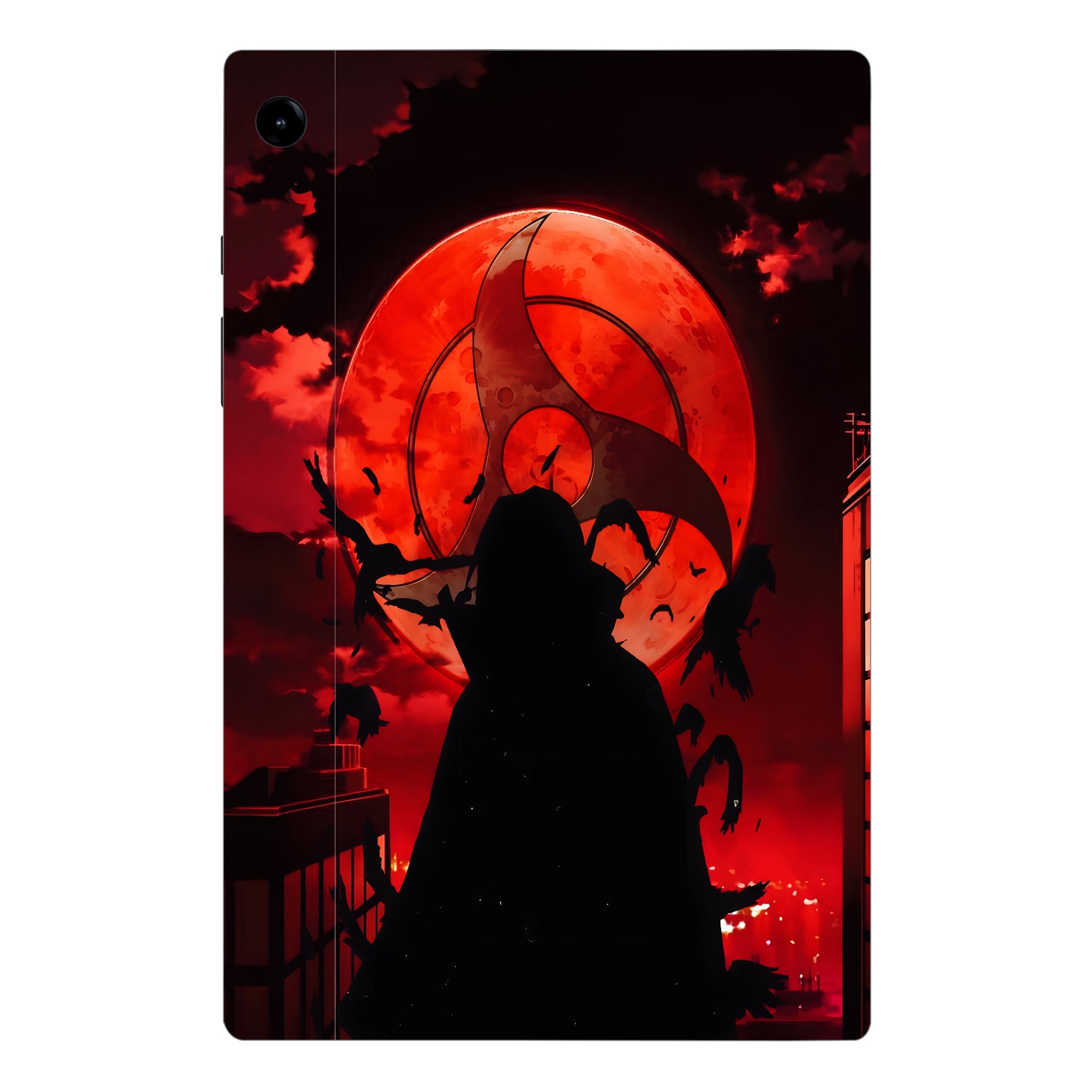 Samsung Galaxy Tab A9 Plus Shadow of Itachi The Mangekyou Anime Tablet Skins