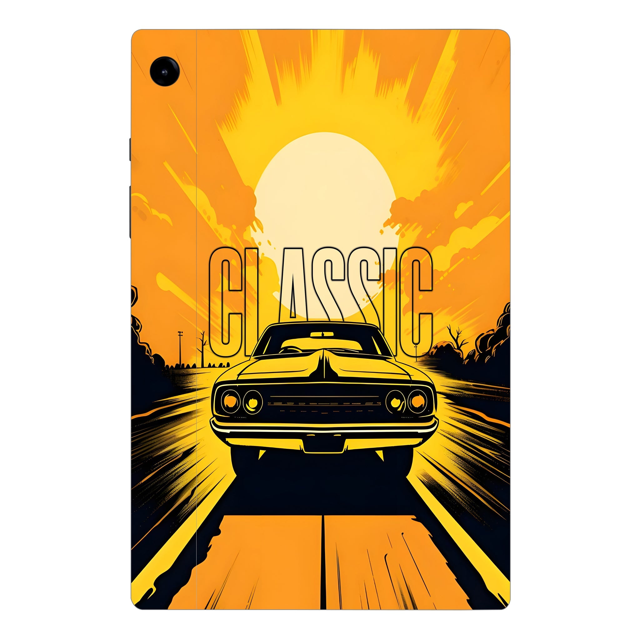 Samsung Galaxy Tab A9 Plus Muscle on the Open Road Cars & Bikes Tablet Skins