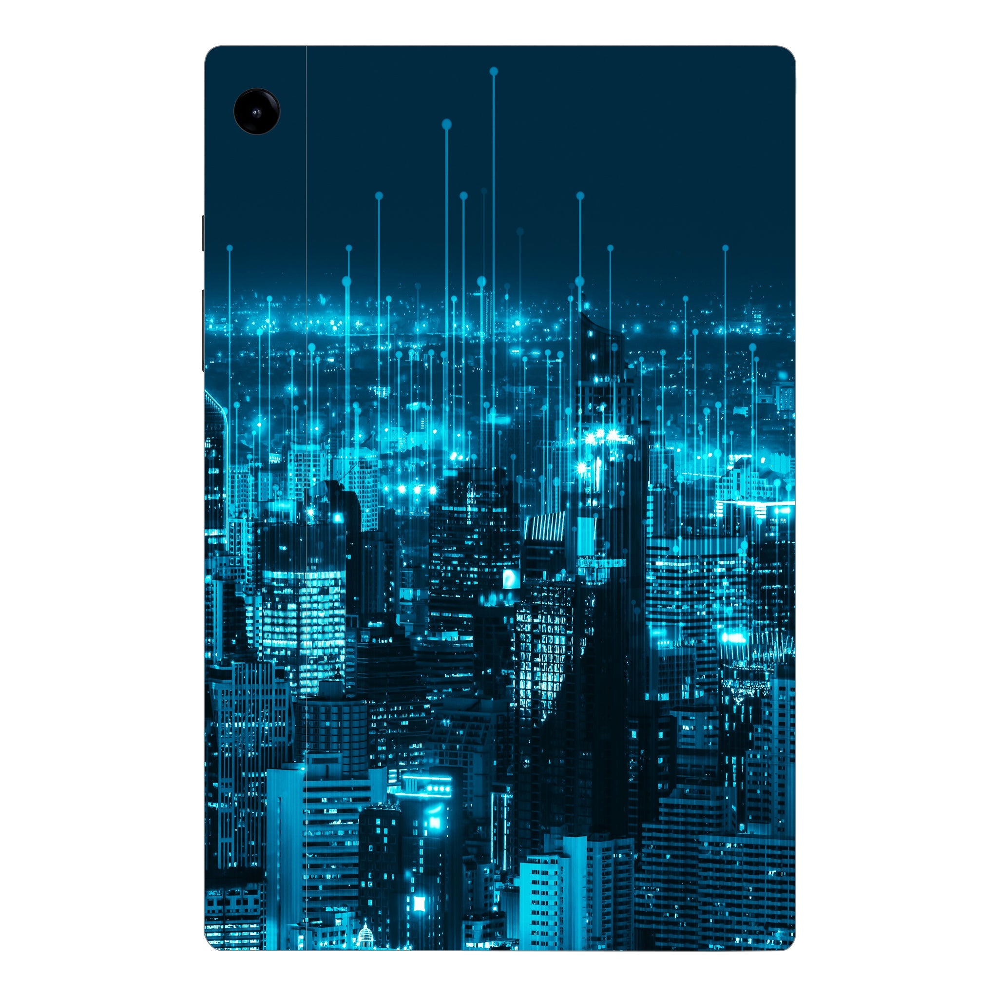 Samsung Galaxy Tab A9 Plus Night City View Tablet Skin