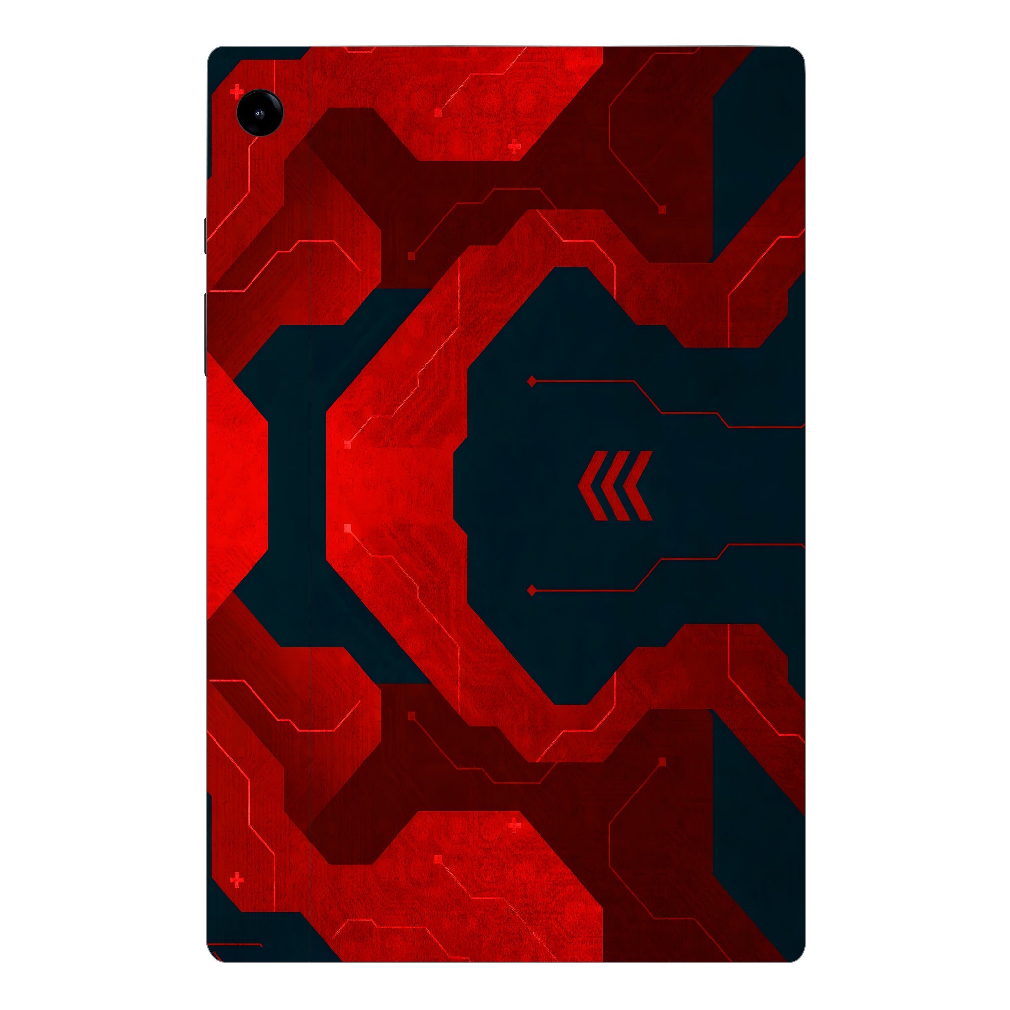 Samsung Galaxy Tab A9 Plus Red Flow Tablet Skins