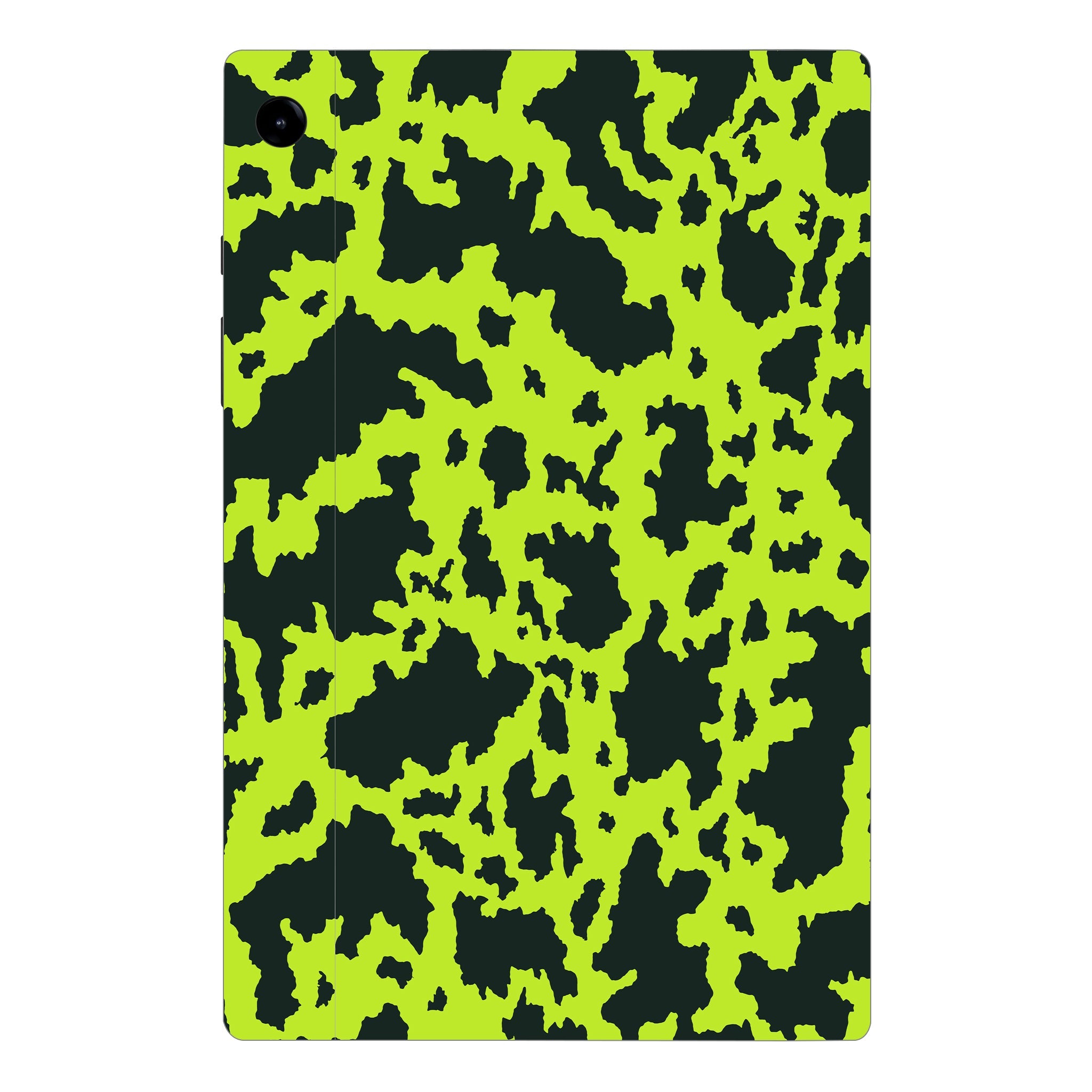 Samsung Galaxy Tab A9 Plus Neon Green Splatter Tablet Skins