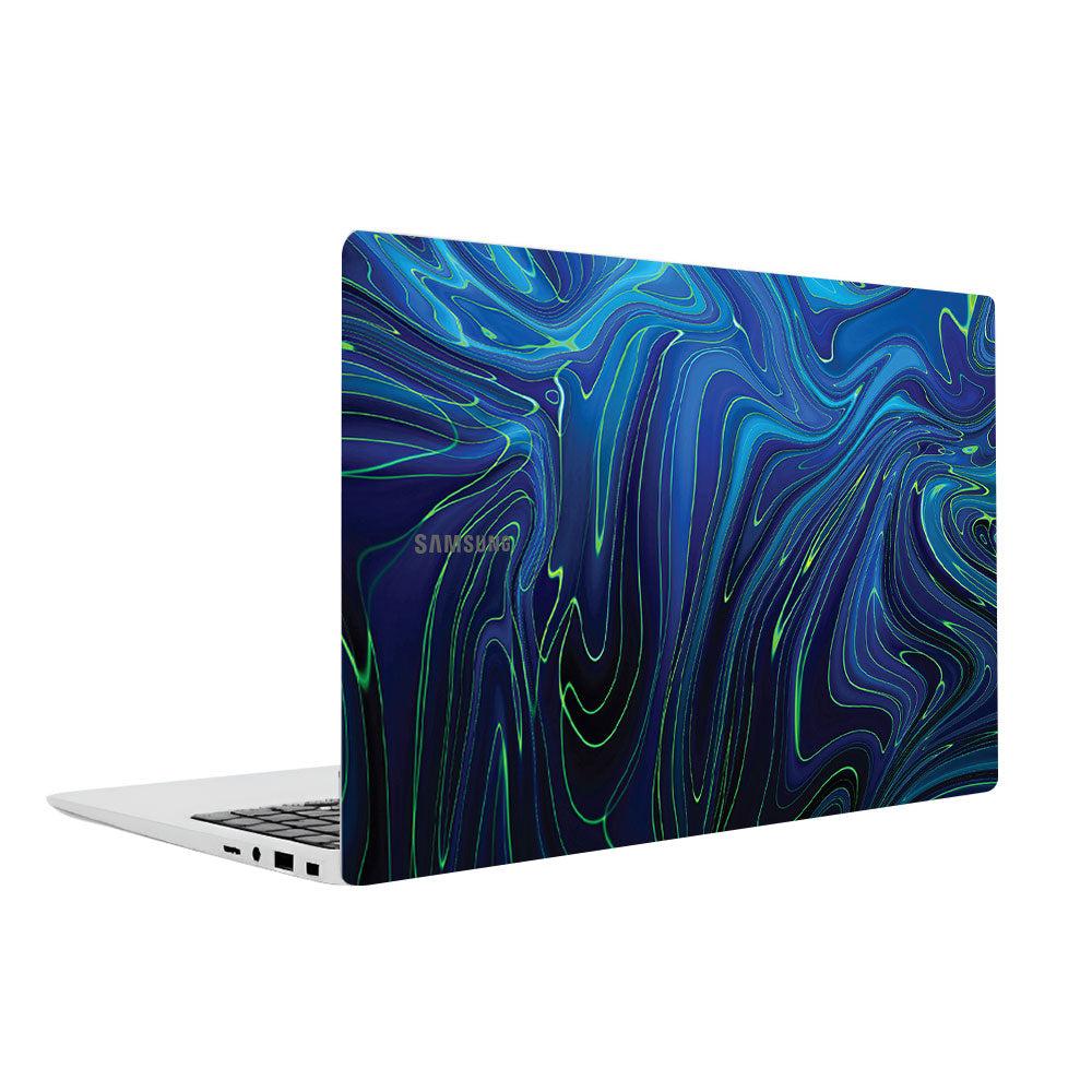 Cobalt Liquid Design Samsung Galaxy Book 4 15.6 Laptop Skin